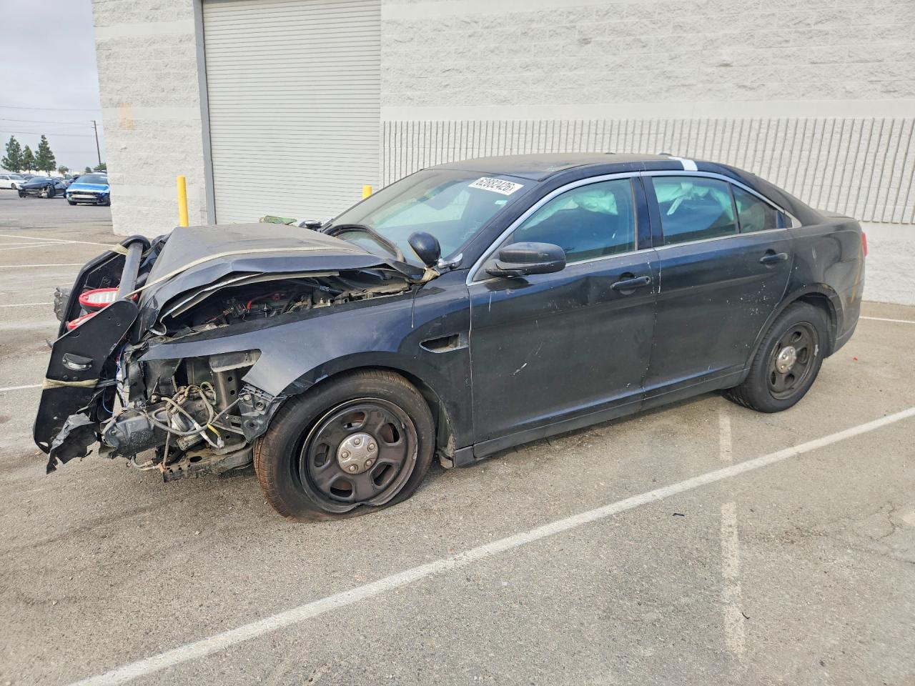2014 Ford Taurus Police Interceptor Black vin: 1FAHP2MK0EG185614