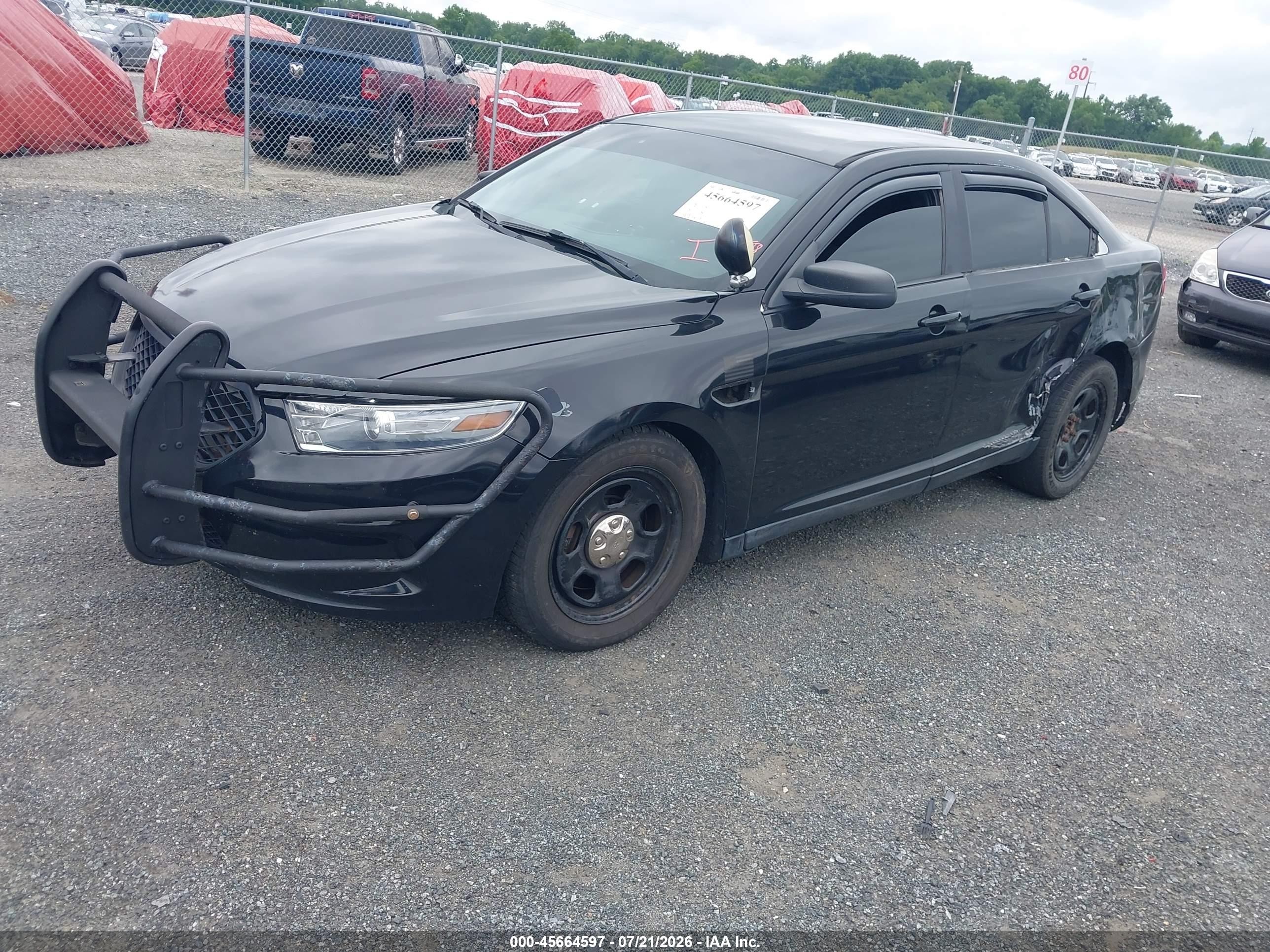 2015 Ford Police Interceptor   Черный vin: 1FAHP2MK0FG102457