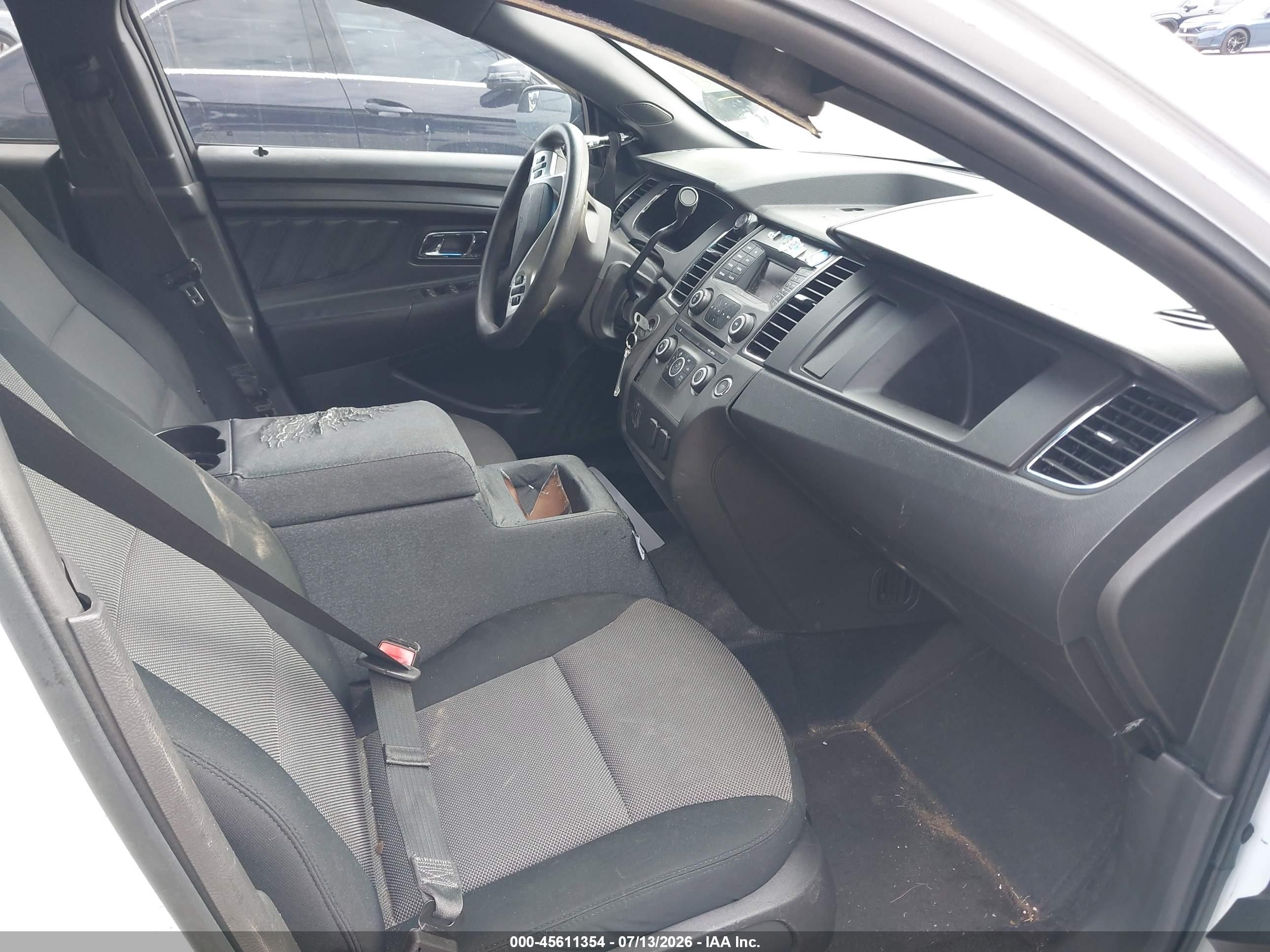 2015 Ford Police Interceptor   White vin: 1FAHP2MK0FG105004