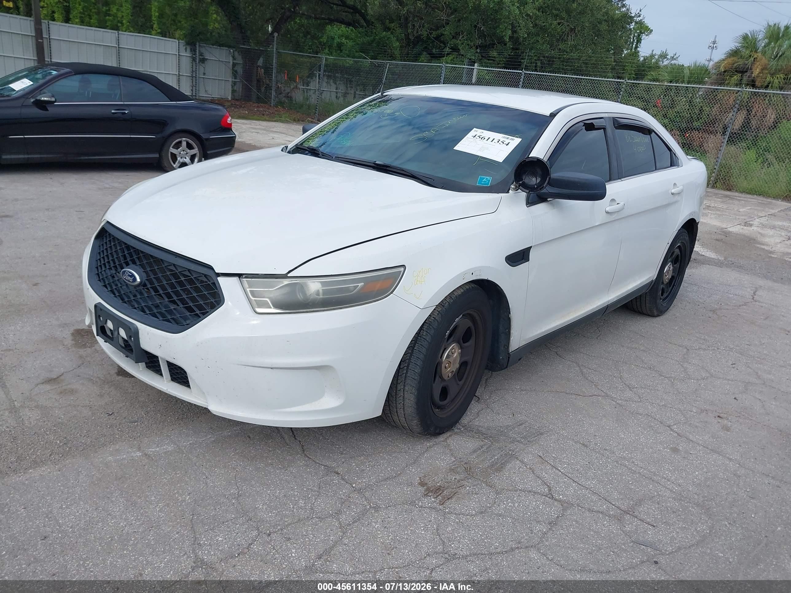 2015 Ford Police Interceptor   White vin: 1FAHP2MK0FG105004