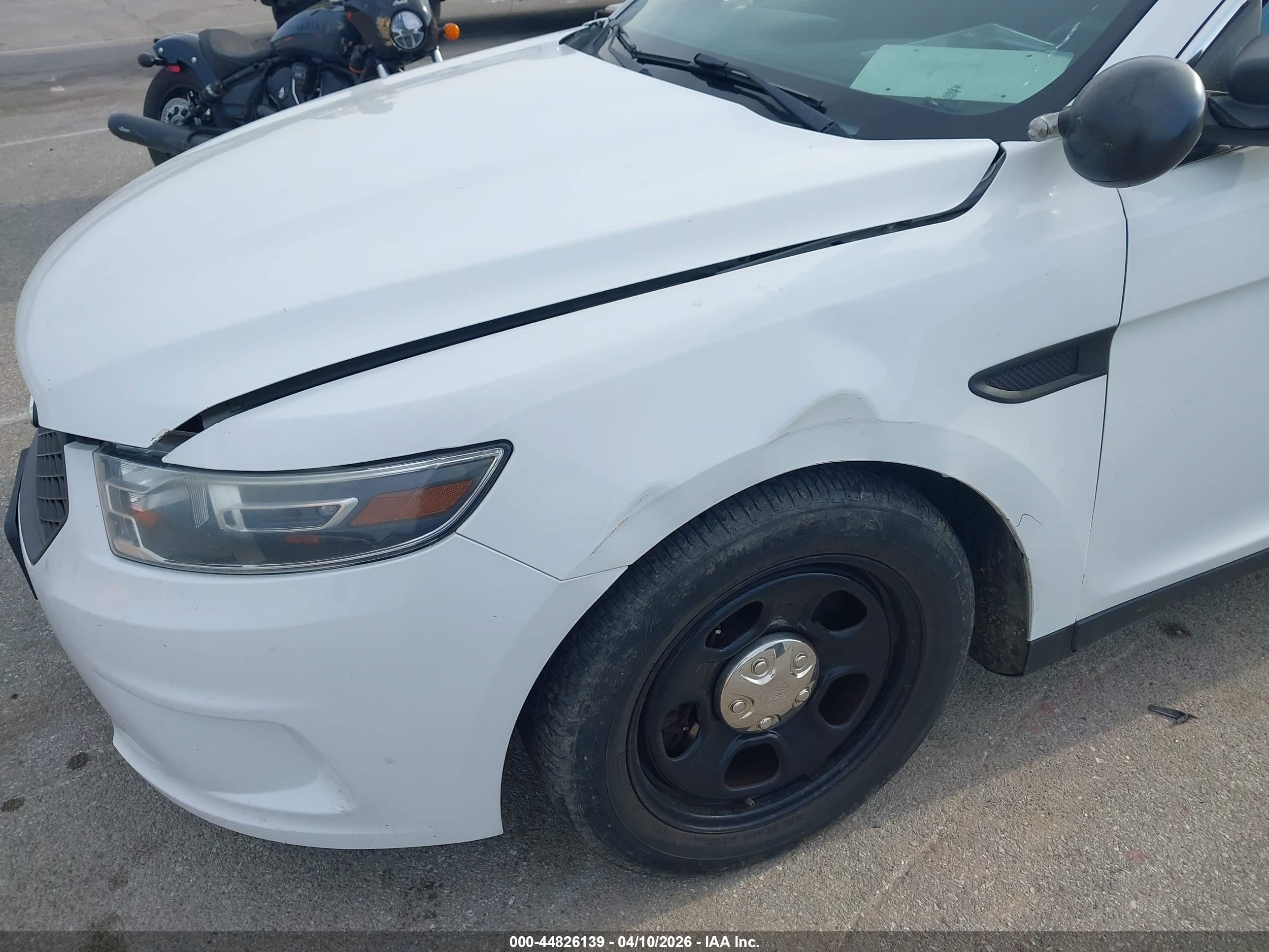 2015 Ford Police Interceptor   White vin: 1FAHP2MK1FG148914
