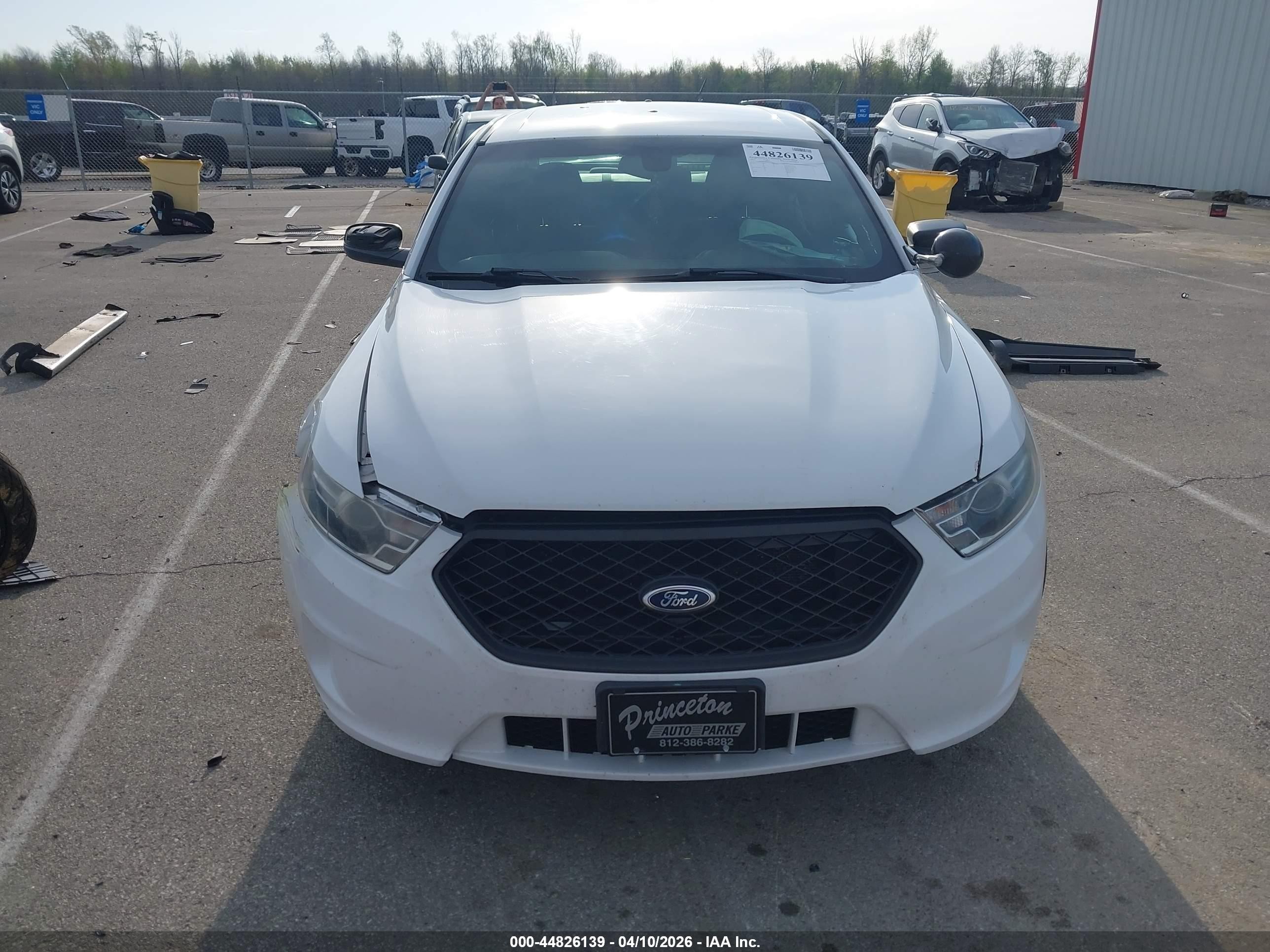 2015 Ford Police Interceptor   White vin: 1FAHP2MK1FG148914