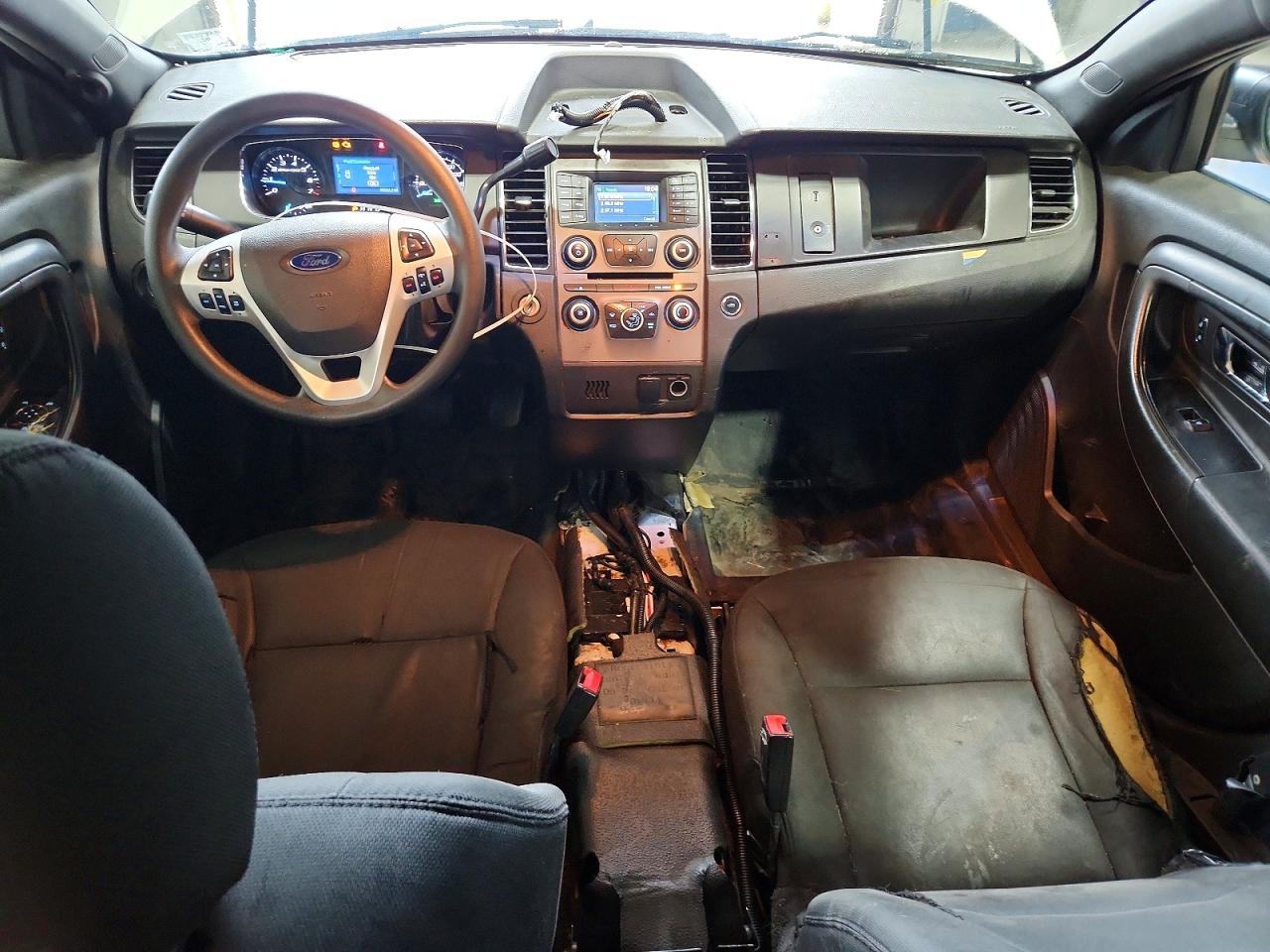 2015 Ford Taurus Police Interceptor Белый vin: 1FAHP2MK1FG157290