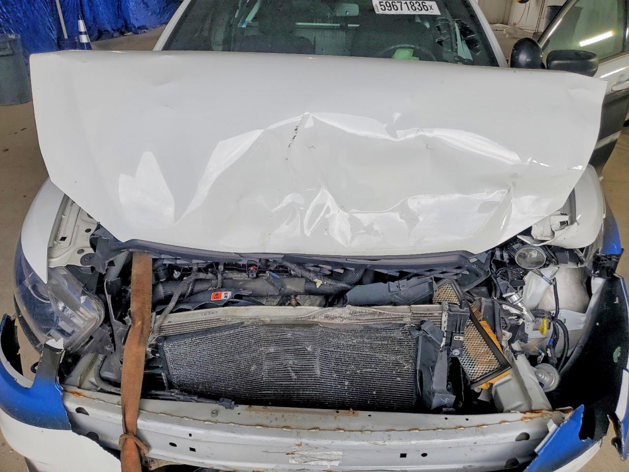 2015 Ford Taurus Police Interceptor White vin: 1FAHP2MK1FG204012