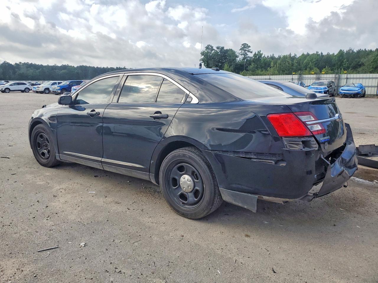 2017 Ford Taurus Police Interceptor Черный vin: 1FAHP2MK1HG145921