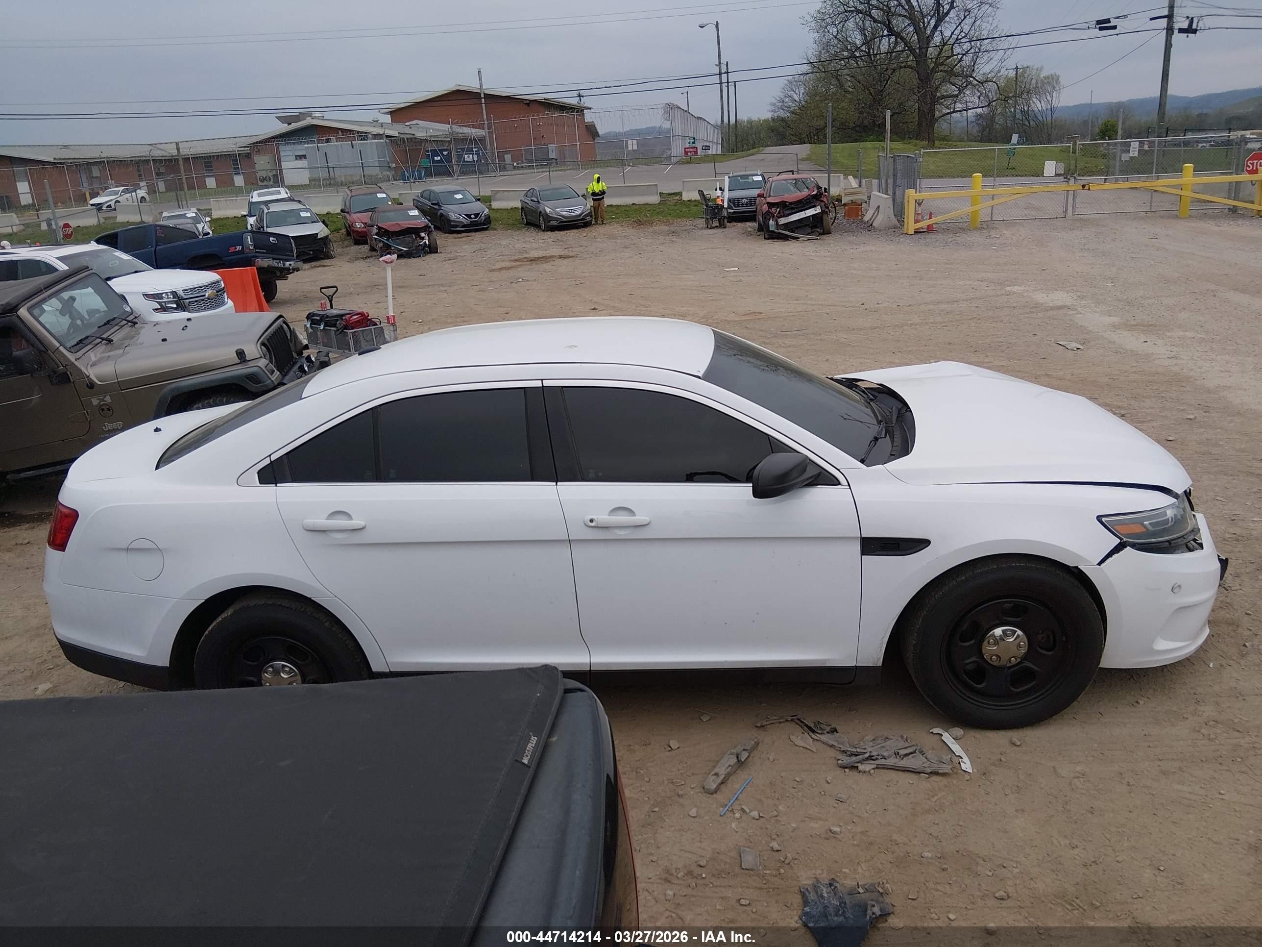 2018 Ford Police Interceptor Белый vin: 1FAHP2MK1JG104632