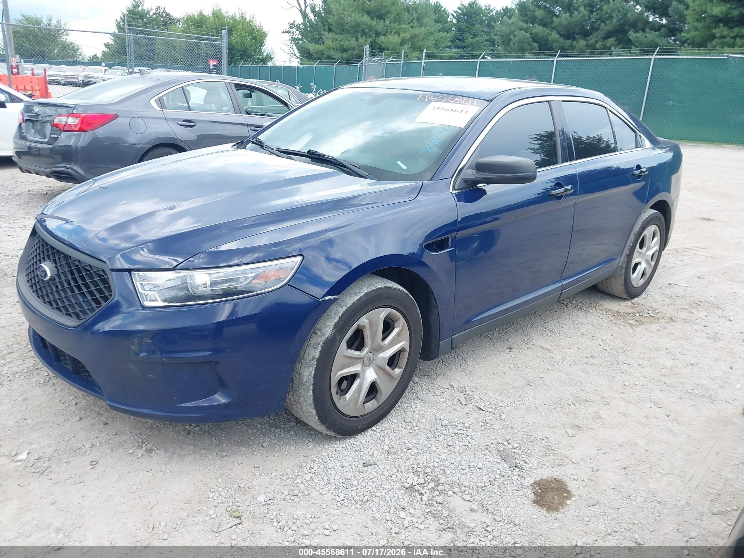 2015 Ford Police Interceptor   Dark Blue vin: 1FAHP2MK2FG126226