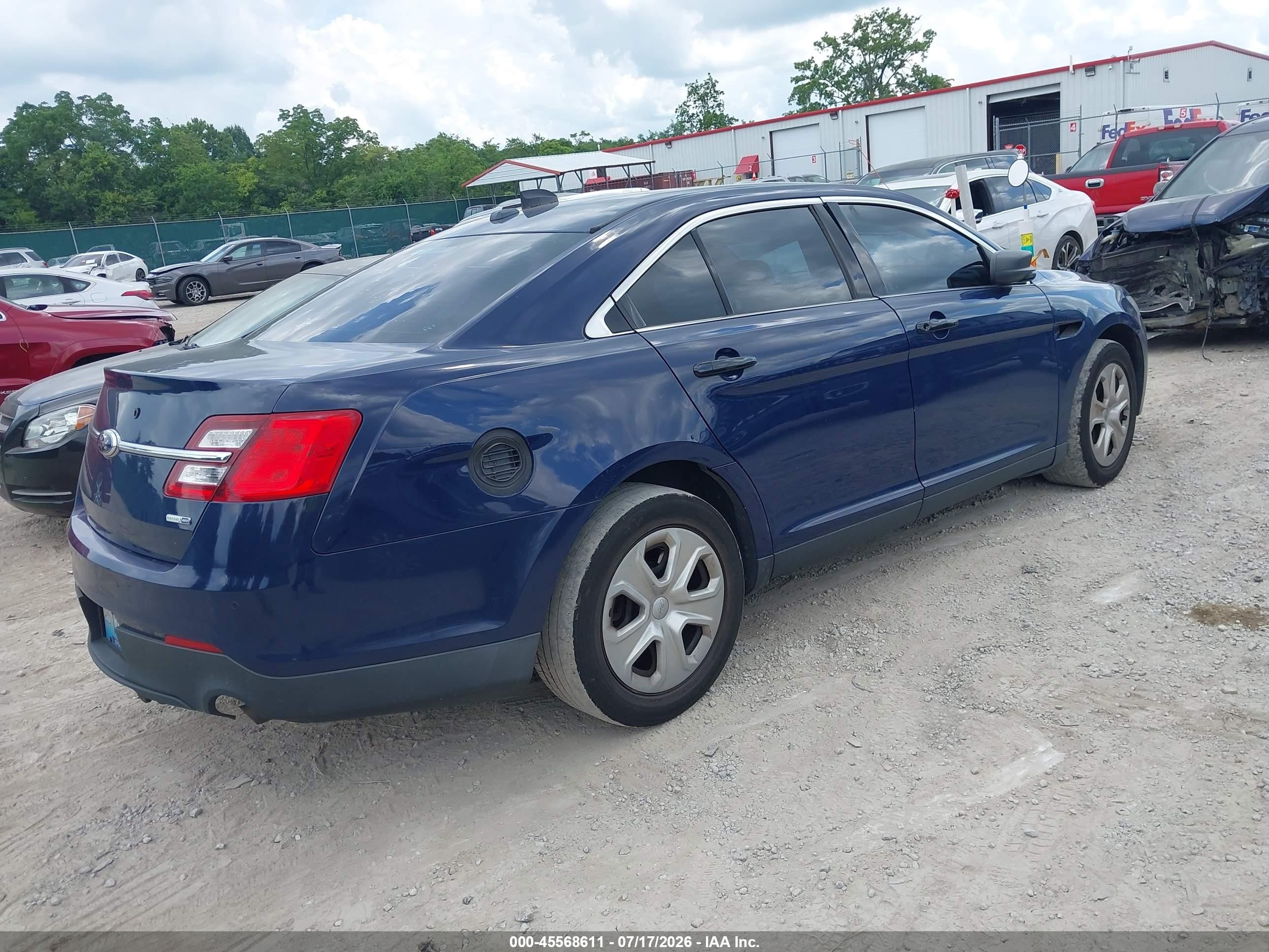 2015 Ford Police Interceptor   Dark Blue vin: 1FAHP2MK2FG126226