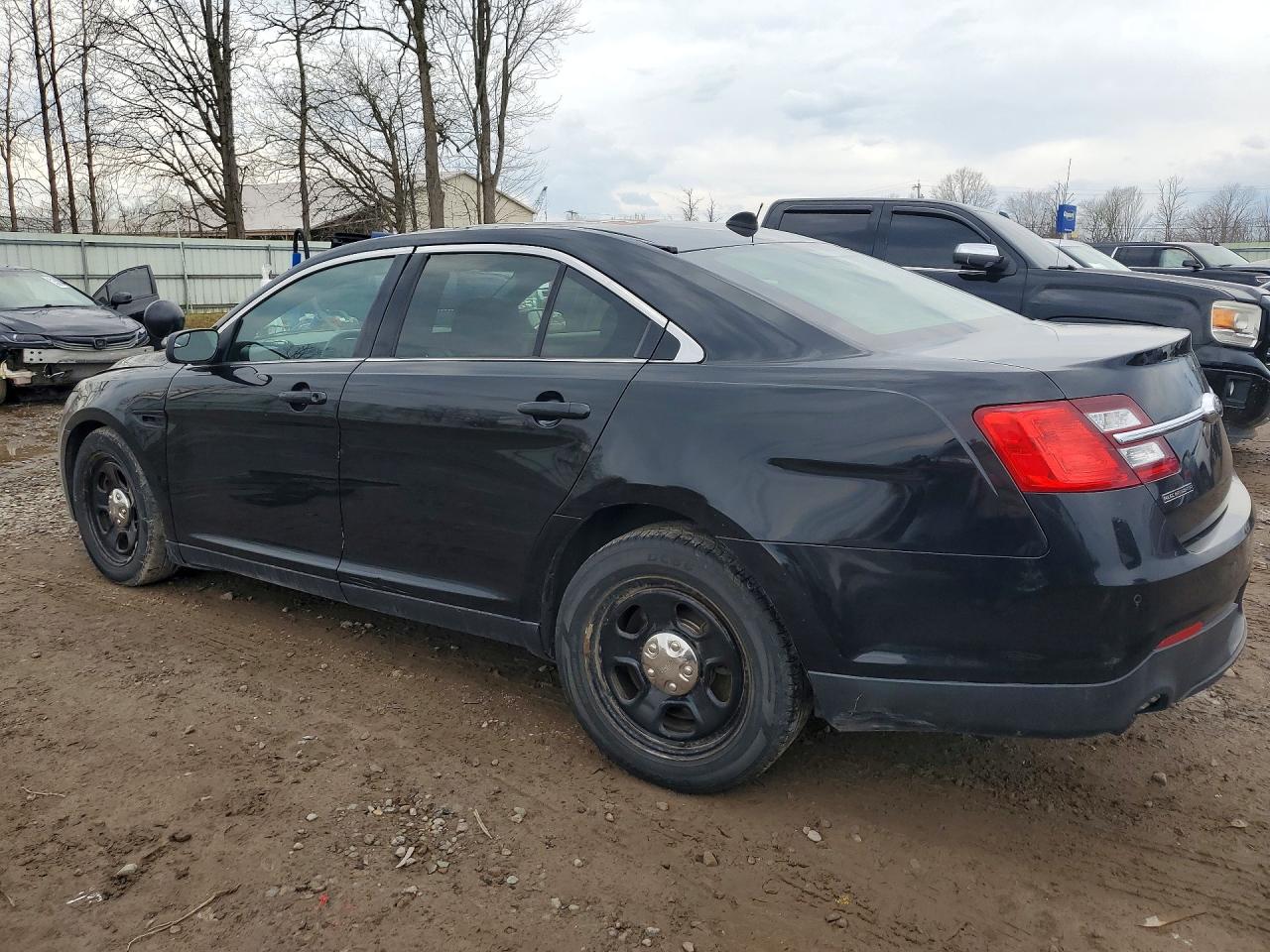 2015 Ford Taurus Police Interceptor Black vin: 1FAHP2MK2FG154186