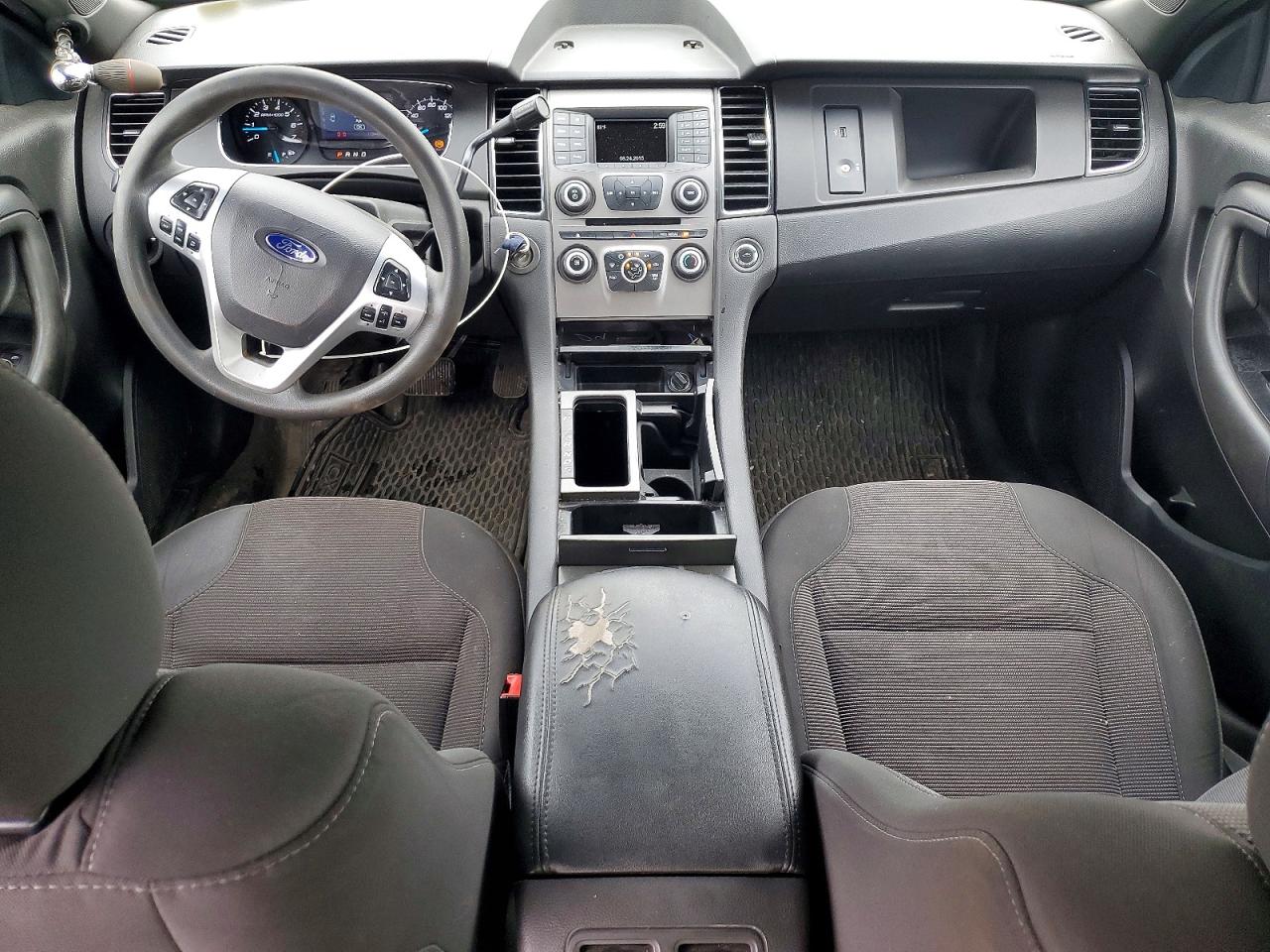 2015 Ford Taurus Police Interceptor Black vin: 1FAHP2MK2FG154186