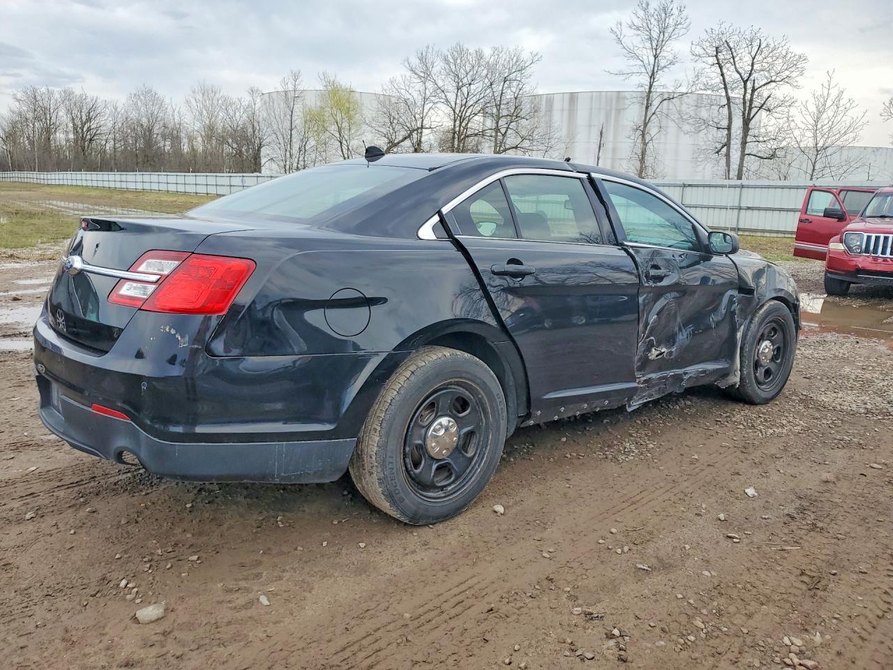 2015 Ford Taurus Police Interceptor Black vin: 1FAHP2MK2FG154186