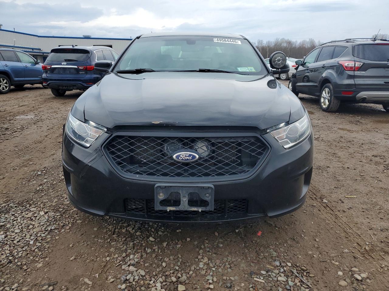 2015 Ford Taurus Police Interceptor Black vin: 1FAHP2MK2FG154186