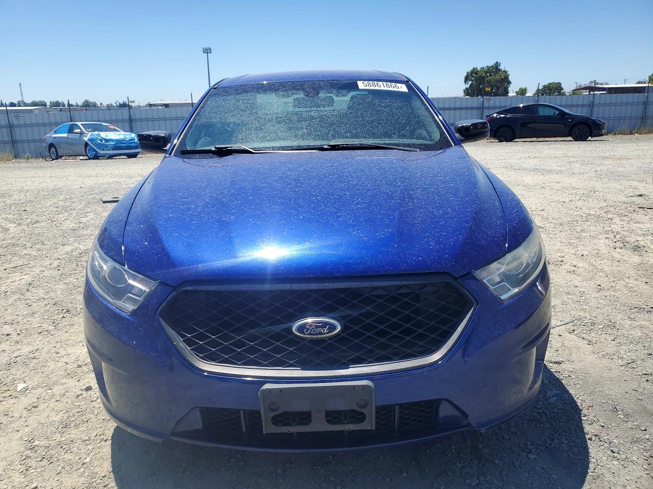 2015 Ford Taurus Police Interceptor Blue vin: 1FAHP2MK2FG182134