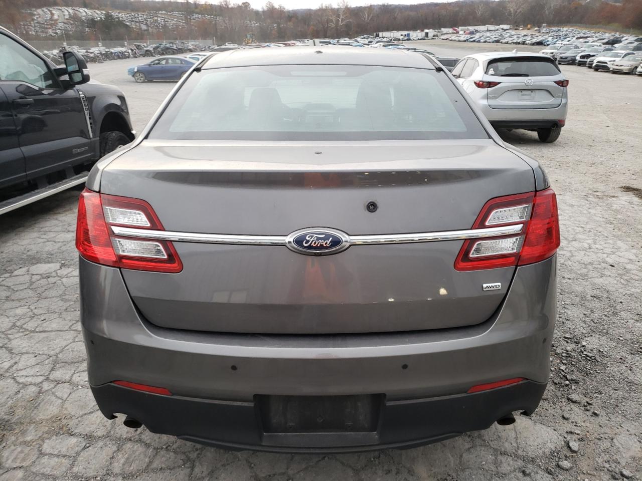 2015 Ford Taurus Police Interceptor Silver vin: 1FAHP2MK2FG200616
