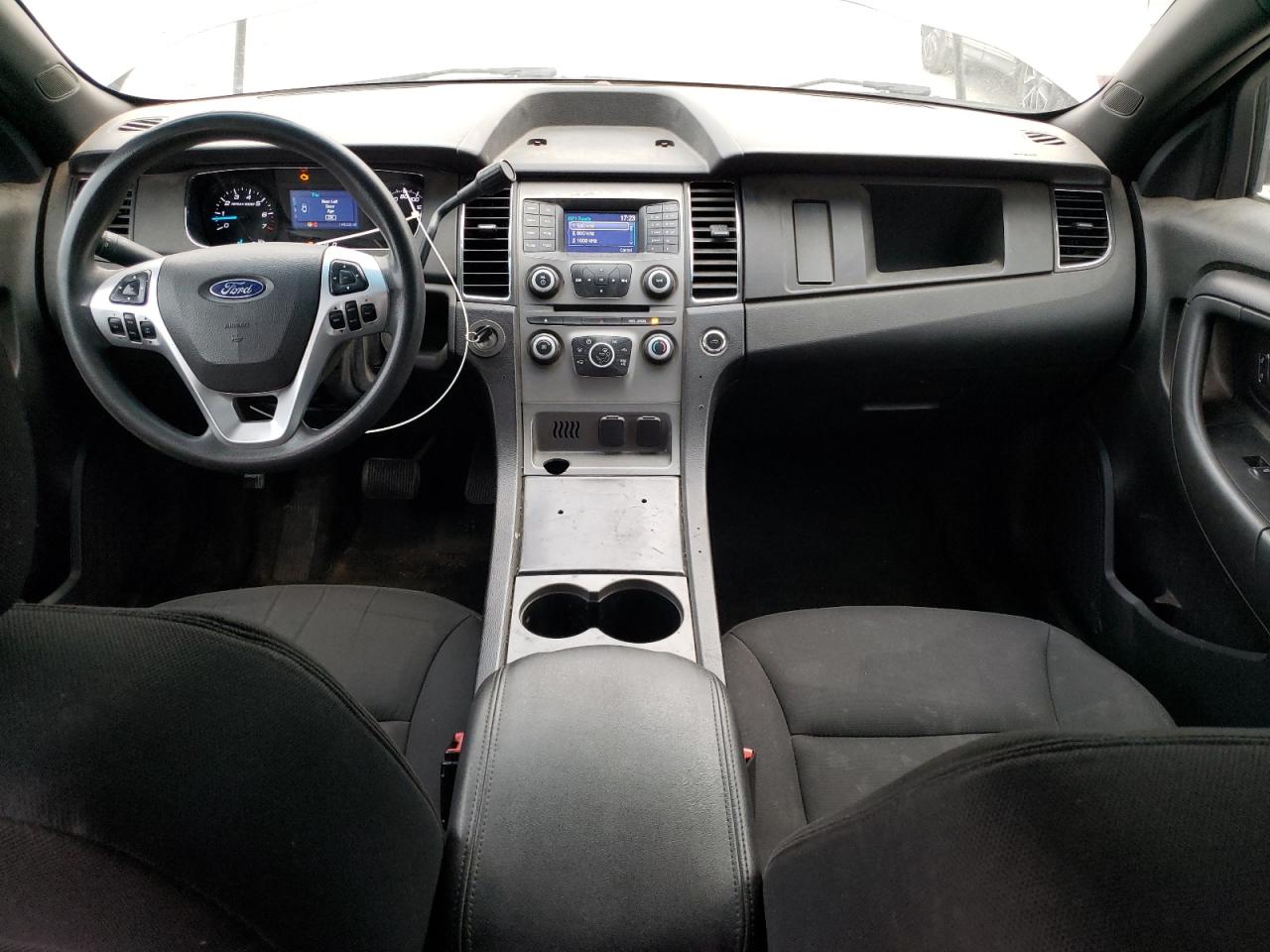 2015 Ford Taurus Police Interceptor Silver vin: 1FAHP2MK2FG200616