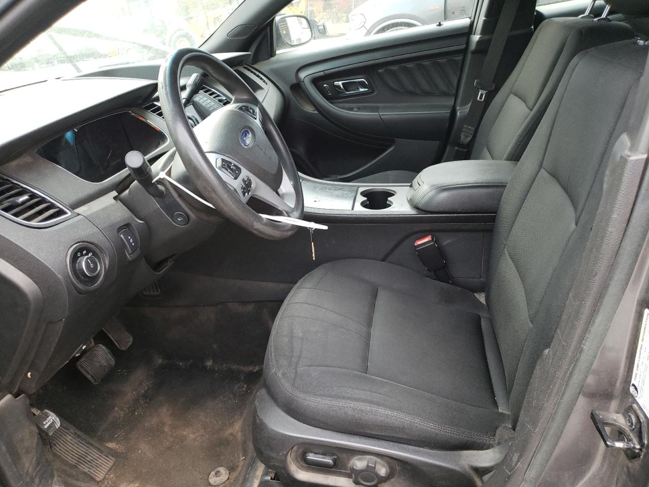 2015 Ford Taurus Police Interceptor Silver vin: 1FAHP2MK2FG200616
