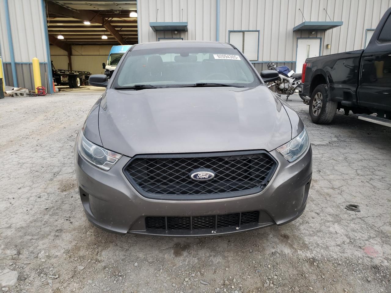2015 Ford Taurus Police Interceptor Silver vin: 1FAHP2MK2FG200616