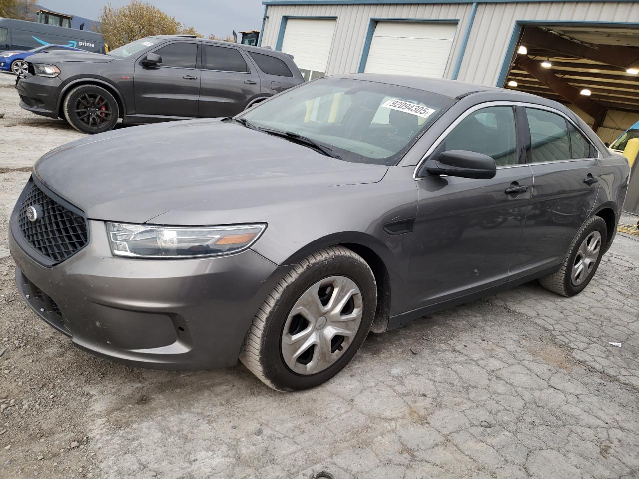 2015 Ford Taurus Police Interceptor Silver vin: 1FAHP2MK2FG200616