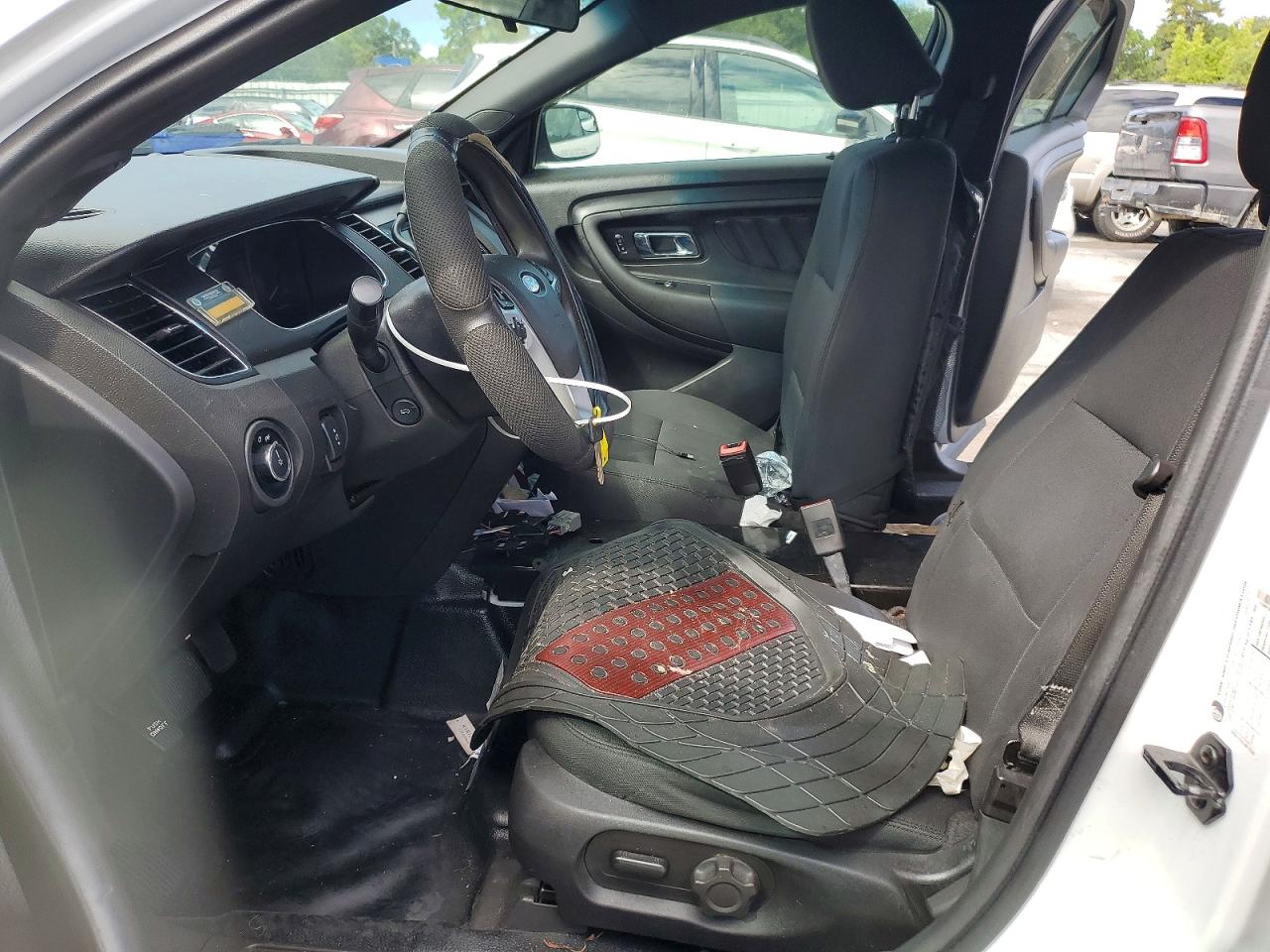 2017 Ford Taurus Police Interceptor White vin: 1FAHP2MK2HG119893