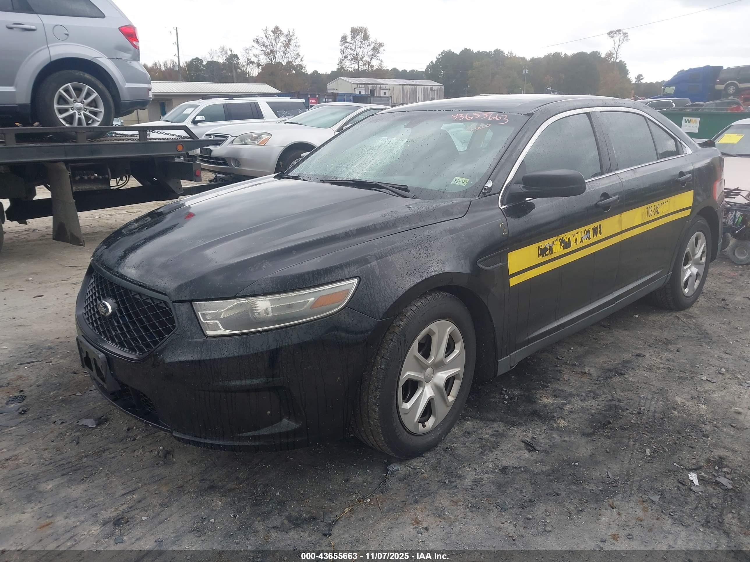 2014 Ford Police Interceptor   Black vin: 1FAHP2MK3EG157922