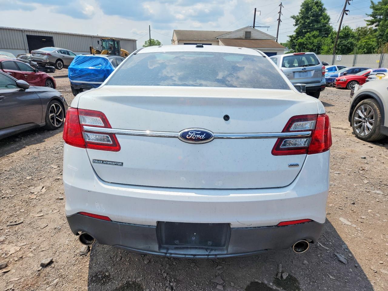 2013 Ford Taurus Police Interceptor Белый vin: 1FAHP2MK4DG218726