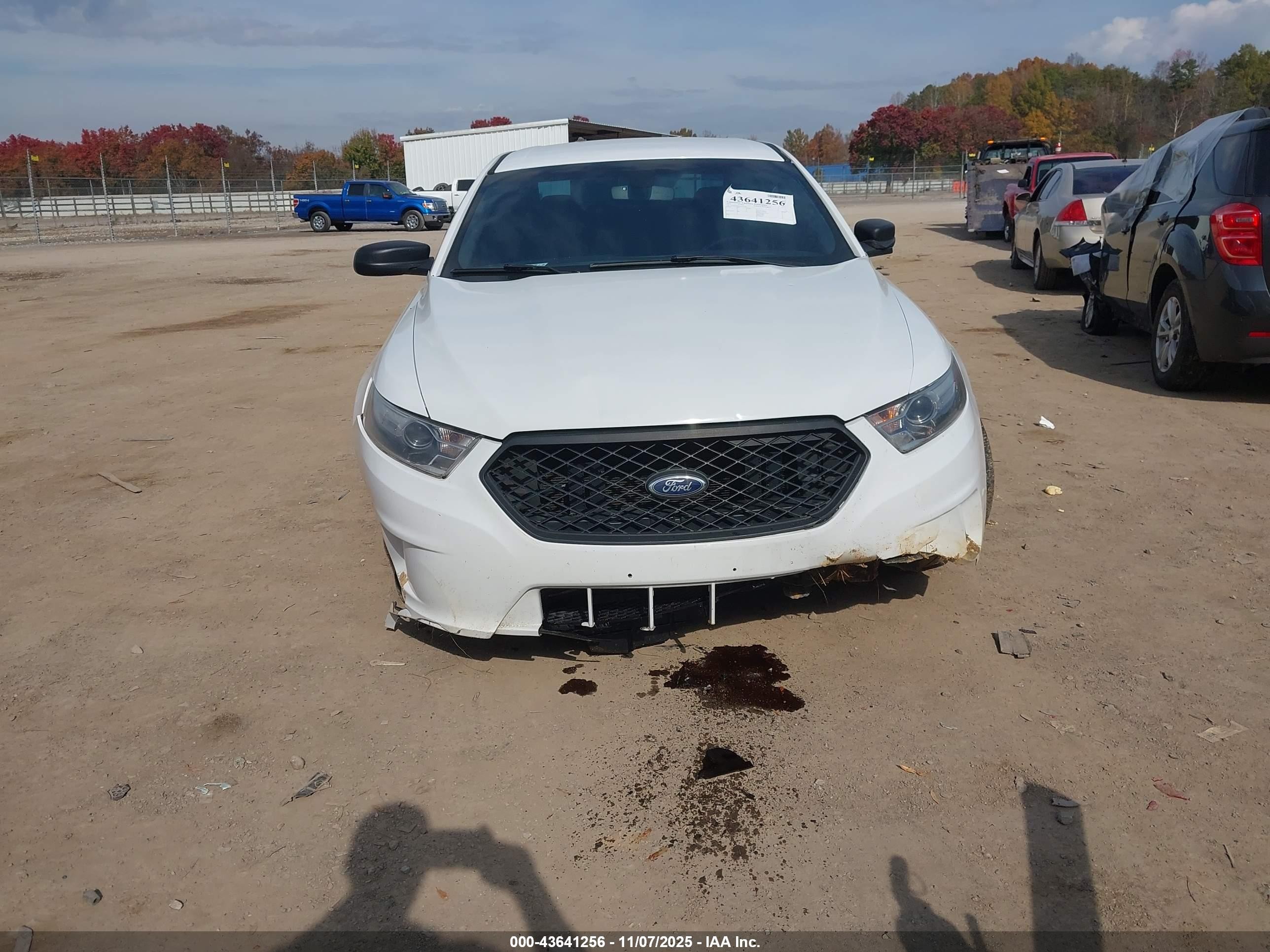 2014 Ford Police Interceptor   White vin: 1FAHP2MK4EG151238