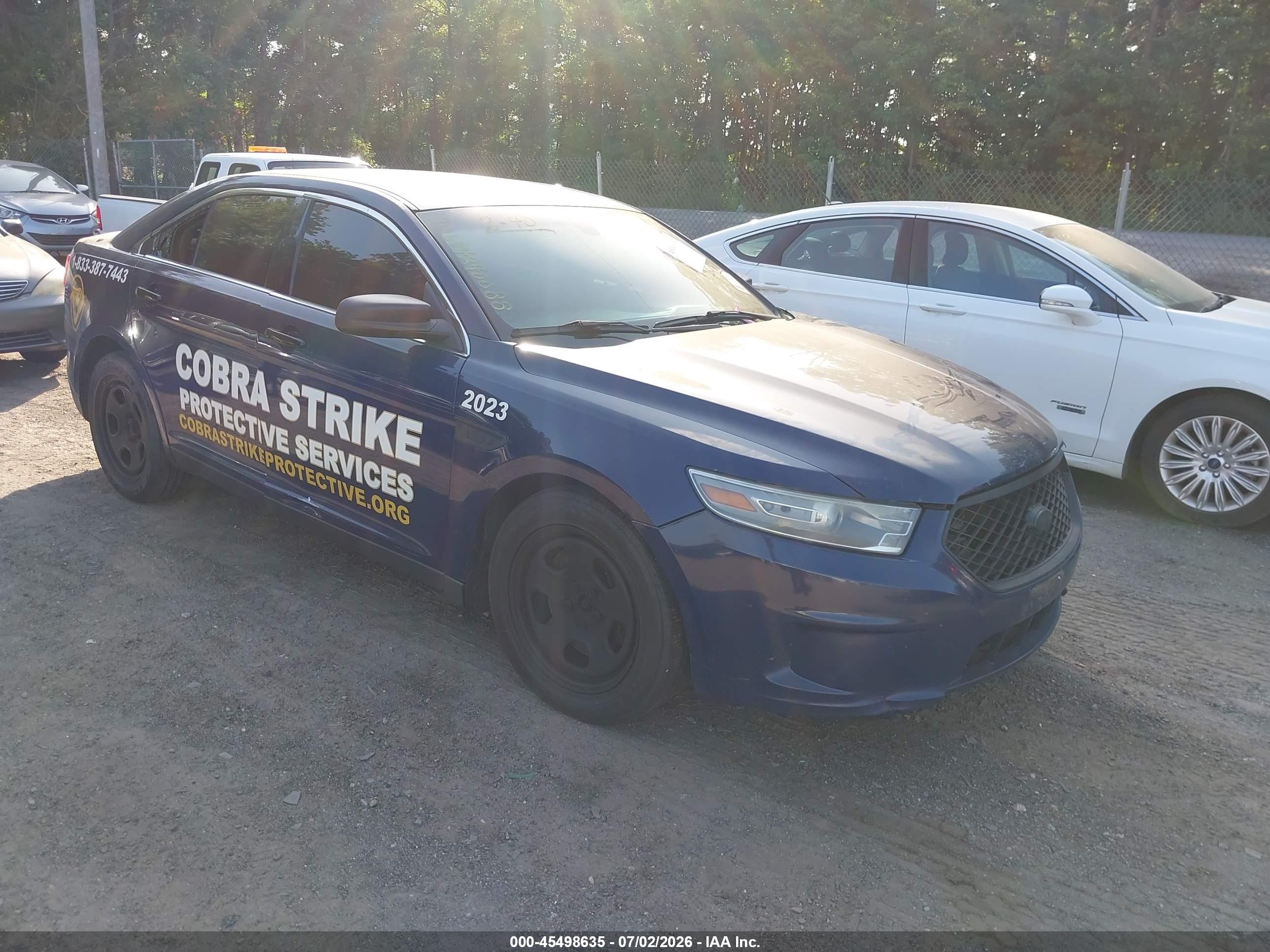 2013 Ford Police Interceptor   Синий vin: 1FAHP2MK5DG227080
