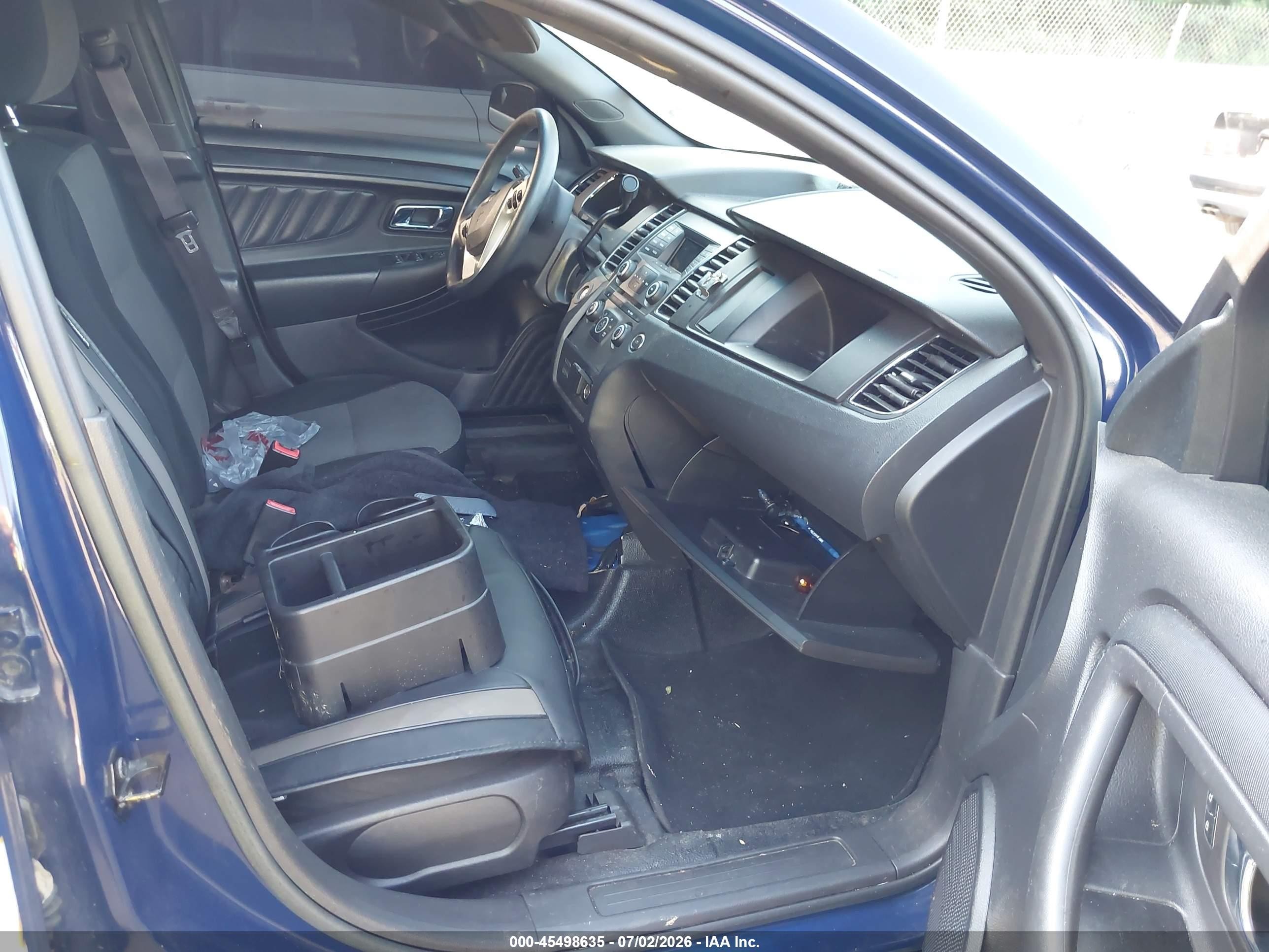 2013 Ford Police Interceptor   Синий vin: 1FAHP2MK5DG227080