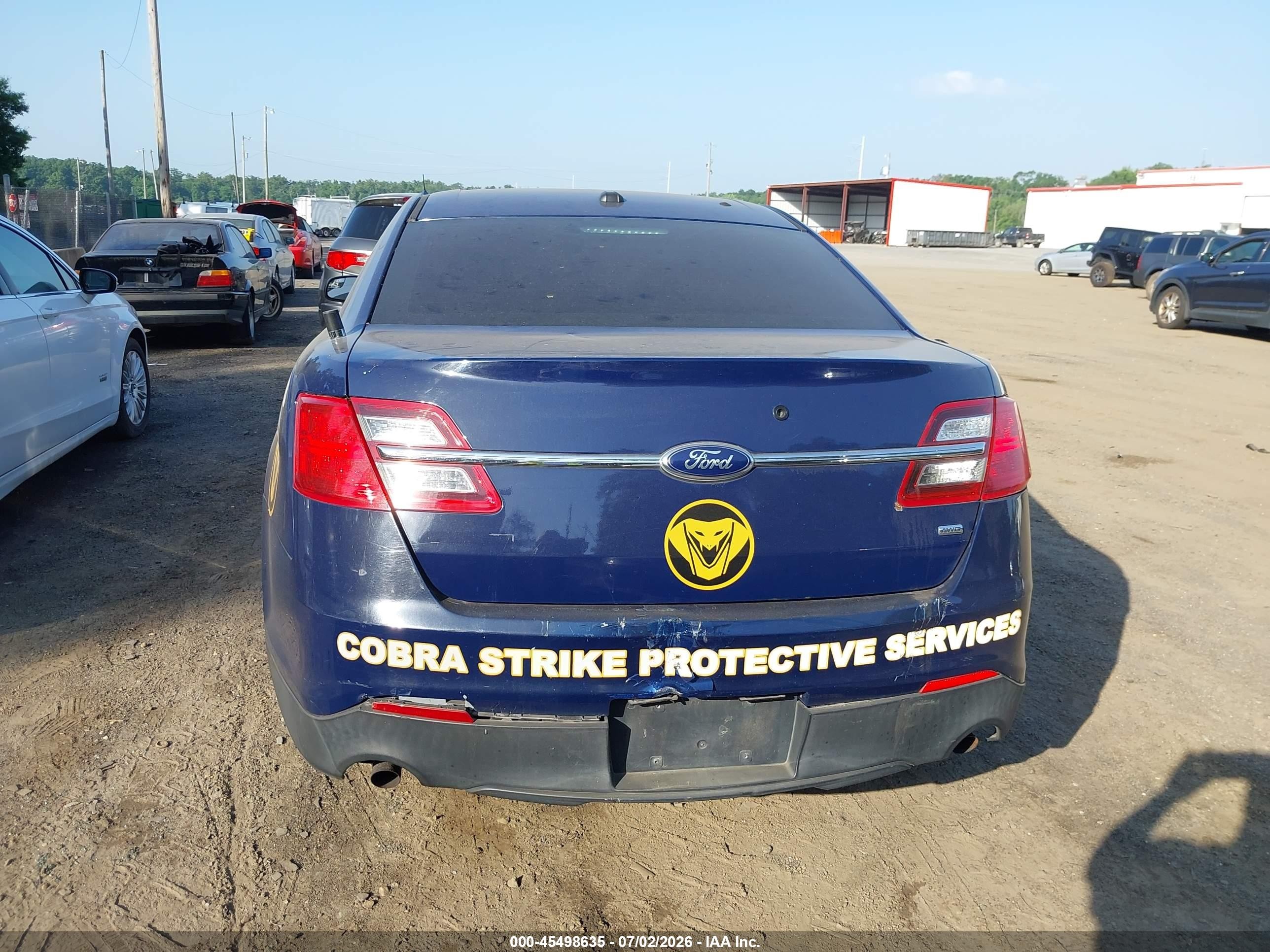 2013 Ford Police Interceptor   Синий vin: 1FAHP2MK5DG227080