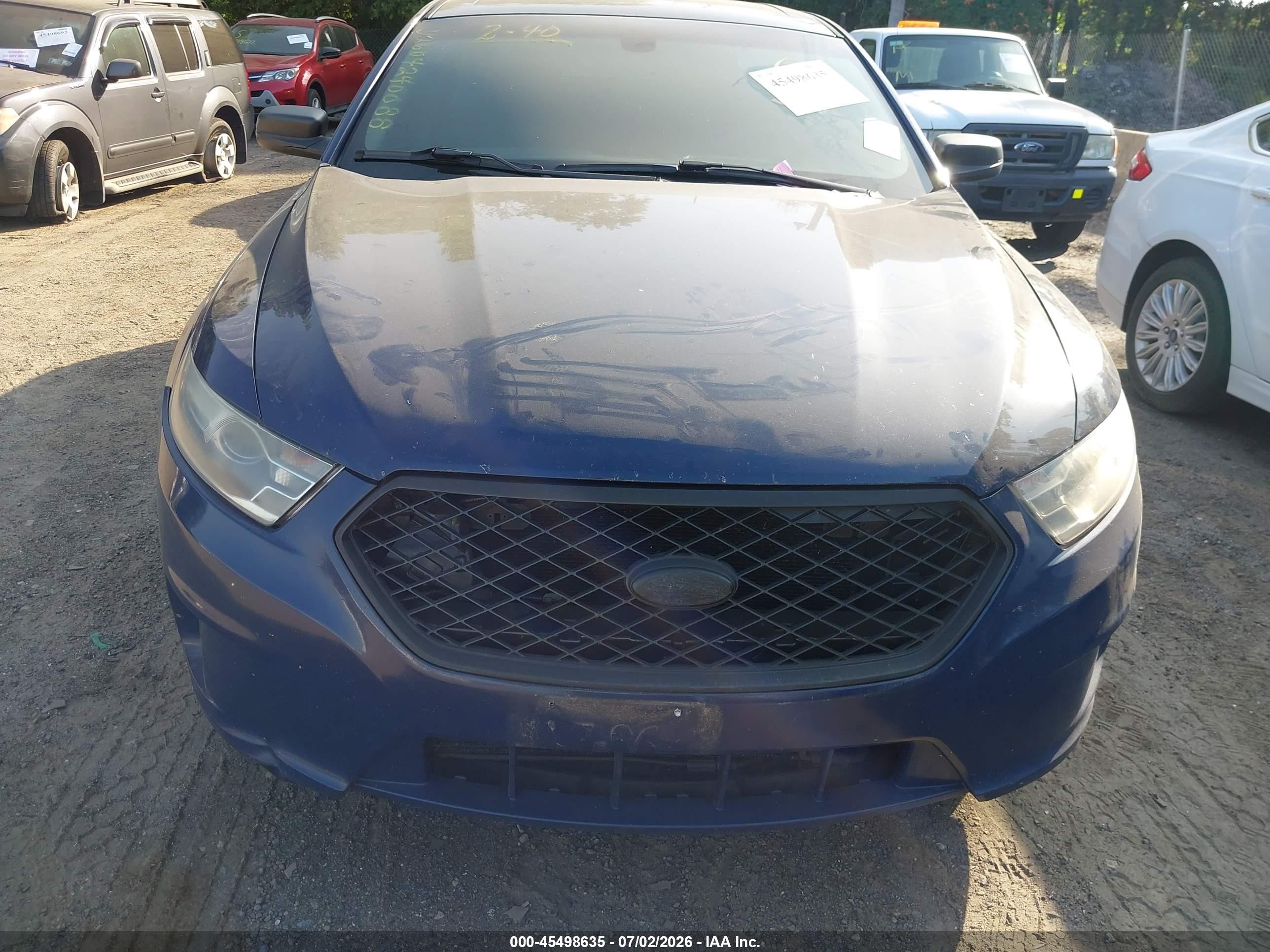 2013 Ford Police Interceptor   Синий vin: 1FAHP2MK5DG227080