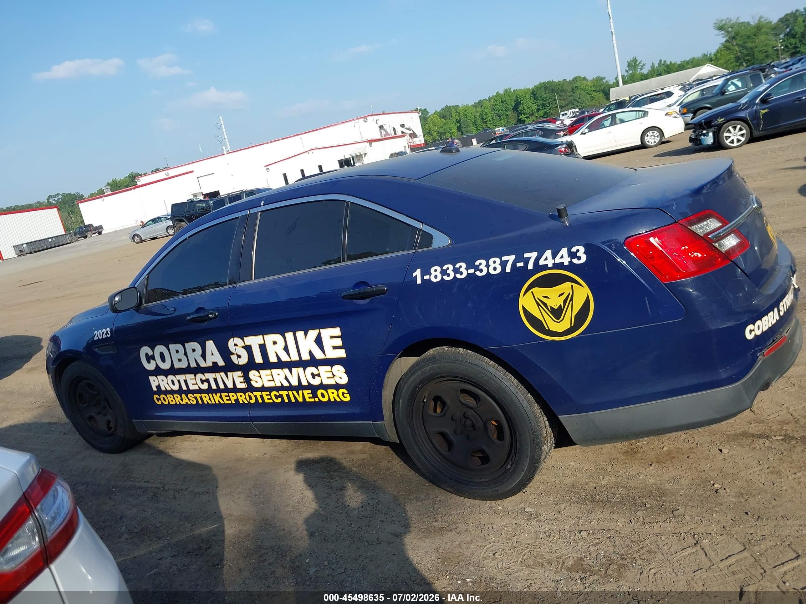 2013 Ford Police Interceptor   Синий vin: 1FAHP2MK5DG227080