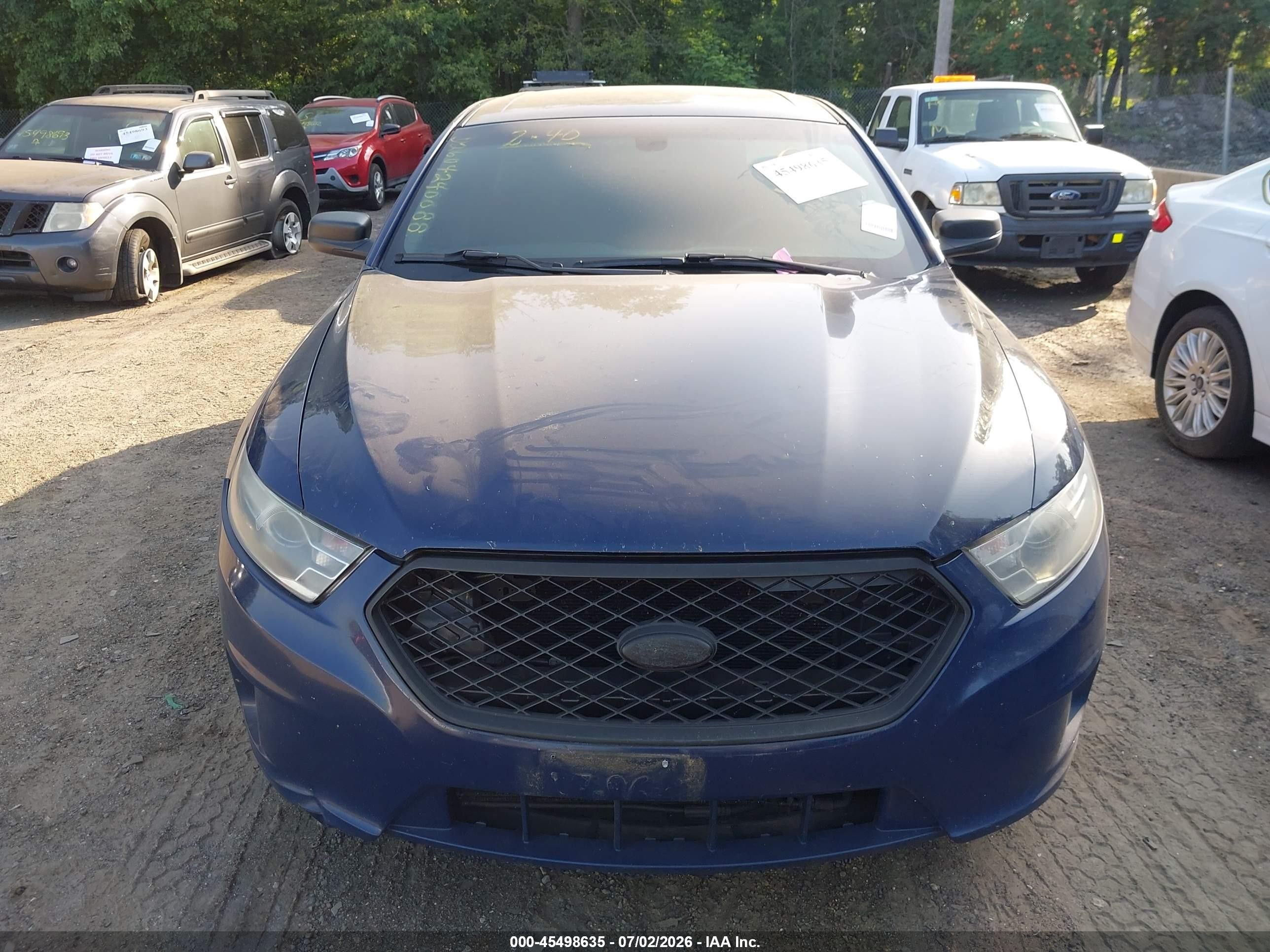 2013 Ford Police Interceptor   Синий vin: 1FAHP2MK5DG227080