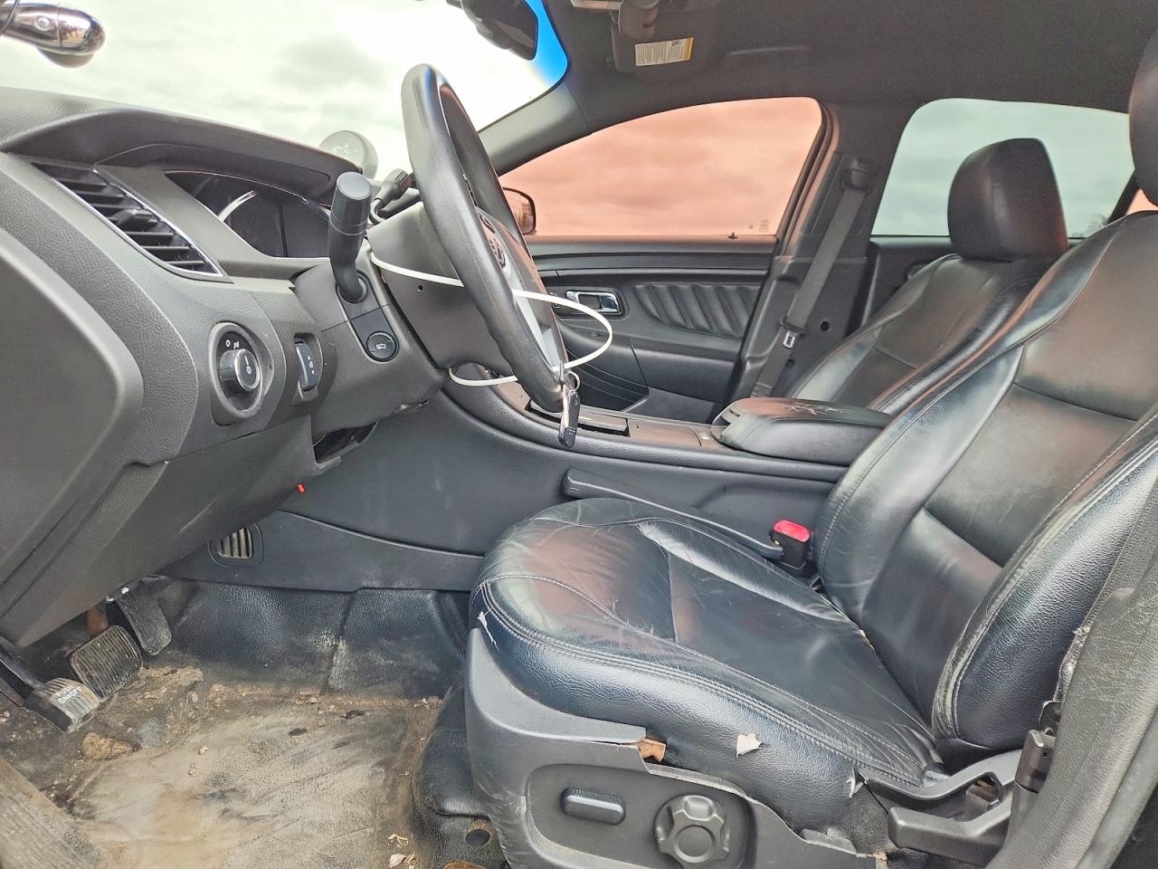 2014 Ford Taurus Police Interceptor Black vin: 1FAHP2MK5EG148784