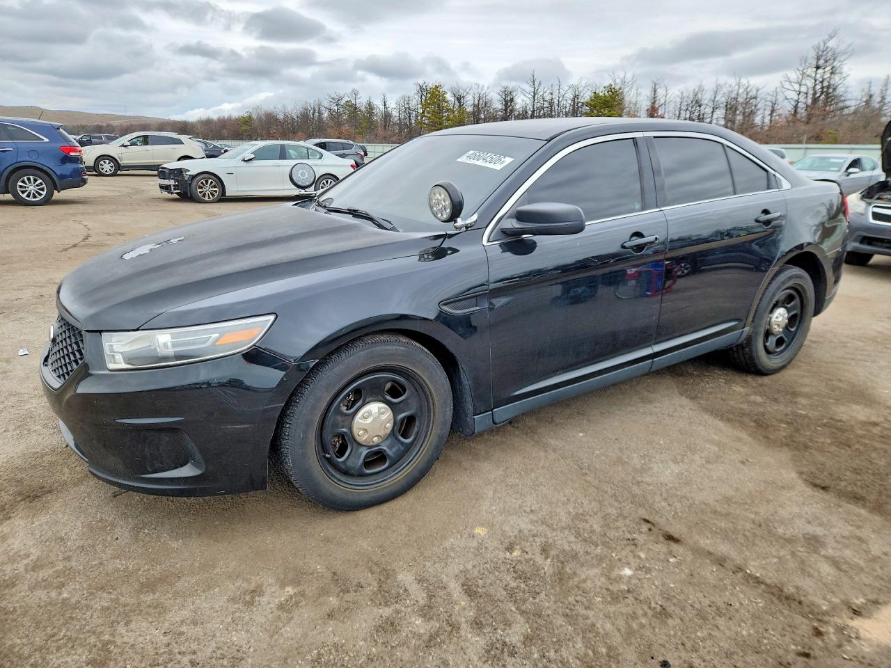 2014 Ford Taurus Police Interceptor Black vin: 1FAHP2MK5EG148784