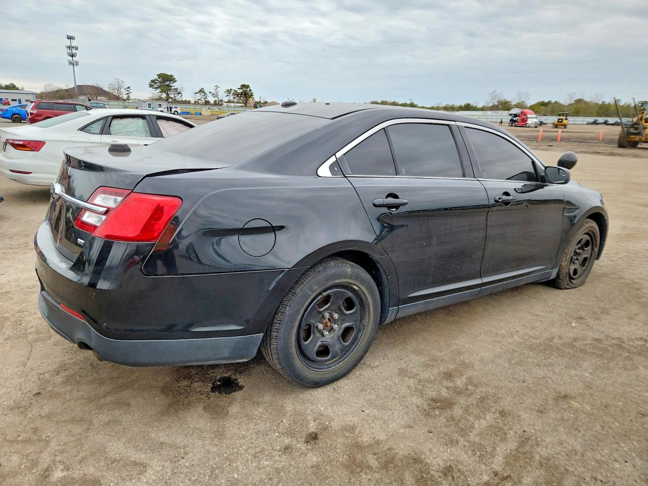 2014 Ford Taurus Police Interceptor Black vin: 1FAHP2MK5EG148784