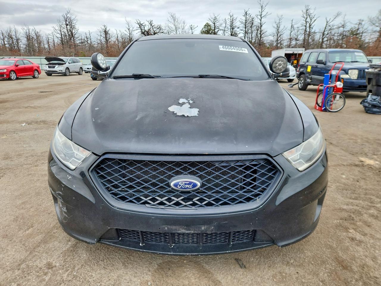 2014 Ford Taurus Police Interceptor Black vin: 1FAHP2MK5EG148784