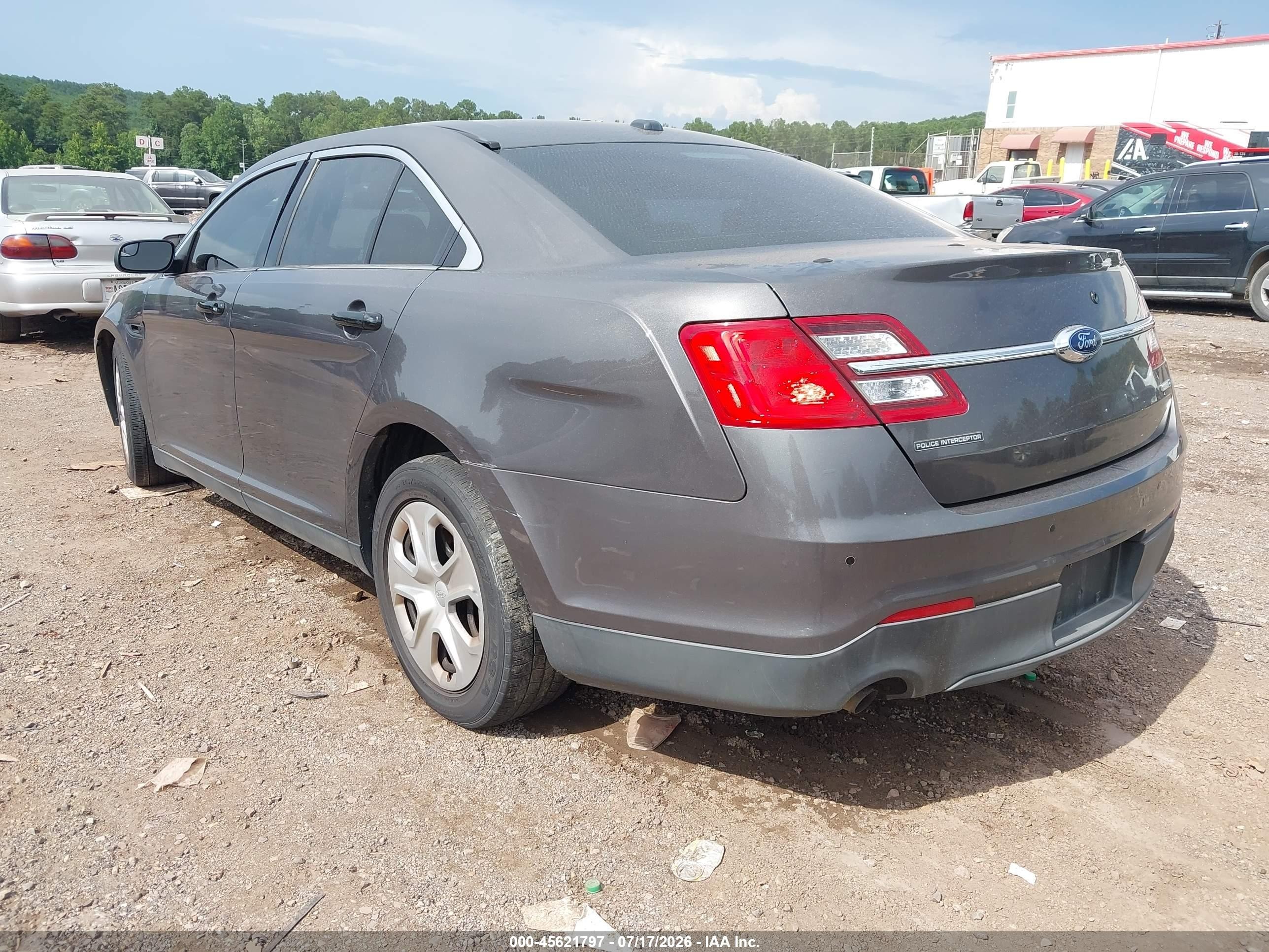 2014 Ford Police Interceptor Серый vin: 1FAHP2MK5EG161289