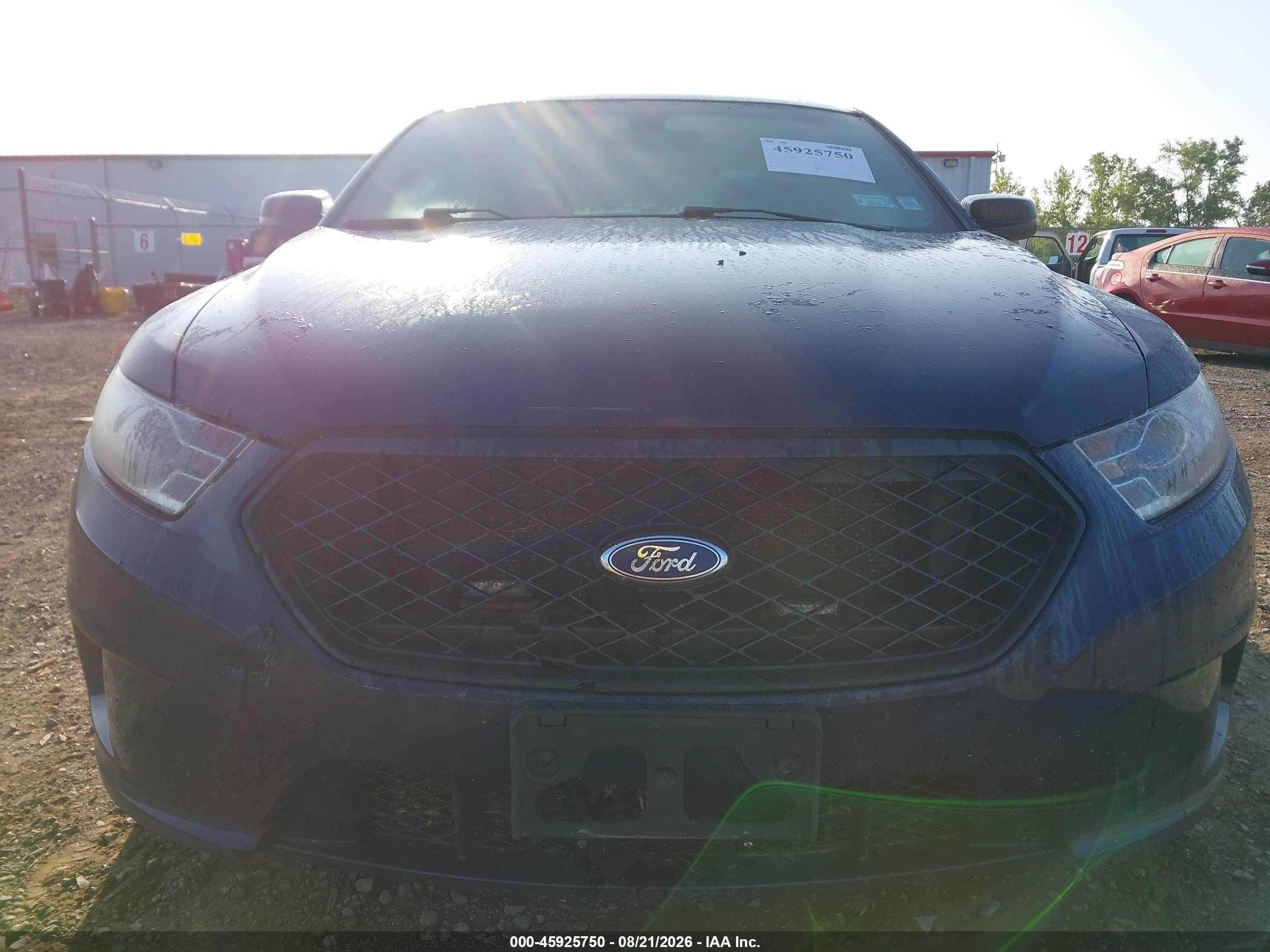 2014 Ford Police Interceptor   Blue vin: 1FAHP2MK5EG178674