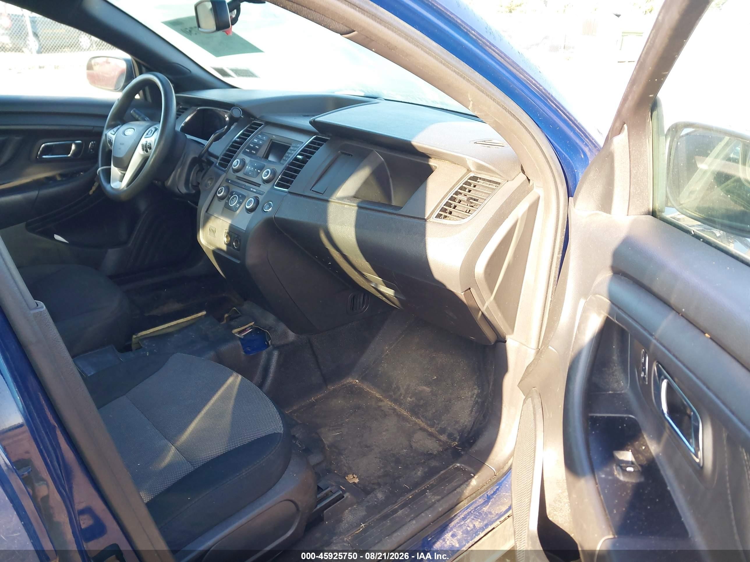 2014 Ford Police Interceptor   Blue vin: 1FAHP2MK5EG178674