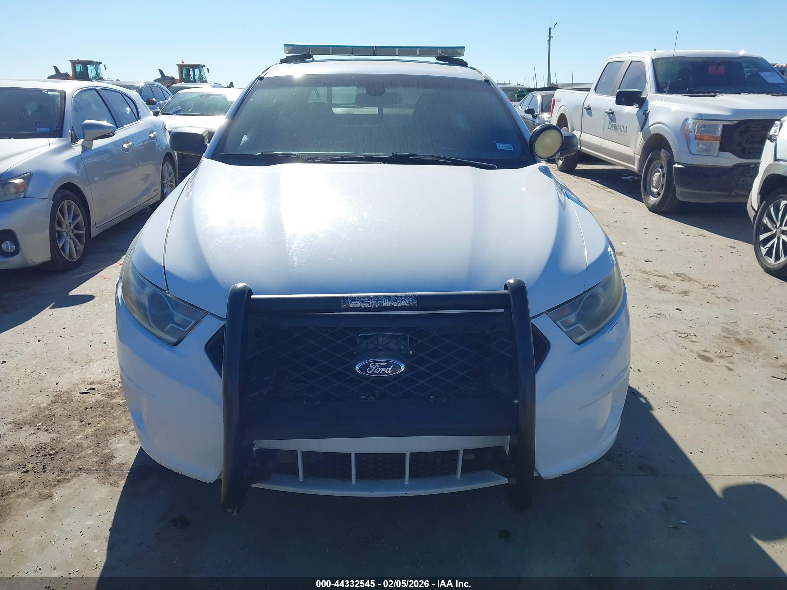 2015 Ford Police Interceptor   White vin: 1FAHP2MK5FG109310