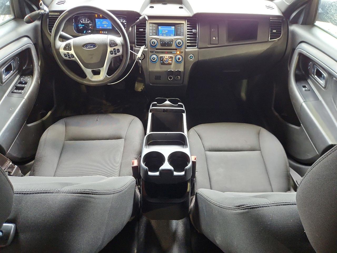 2015 Ford Taurus Police Interceptor Black vin: 1FAHP2MK6FG155406