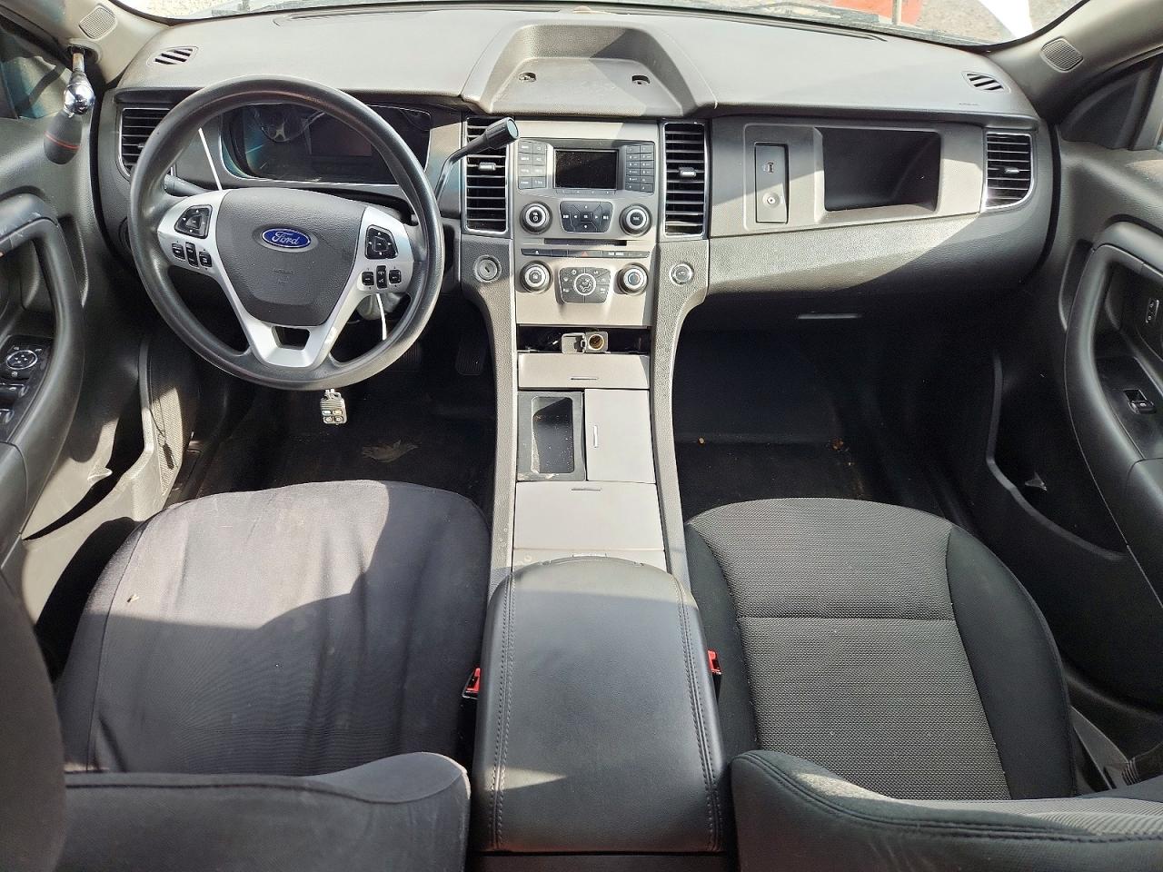 2014 Ford Taurus Police Interceptor Белый vin: 1FAHP2MK7EG127824