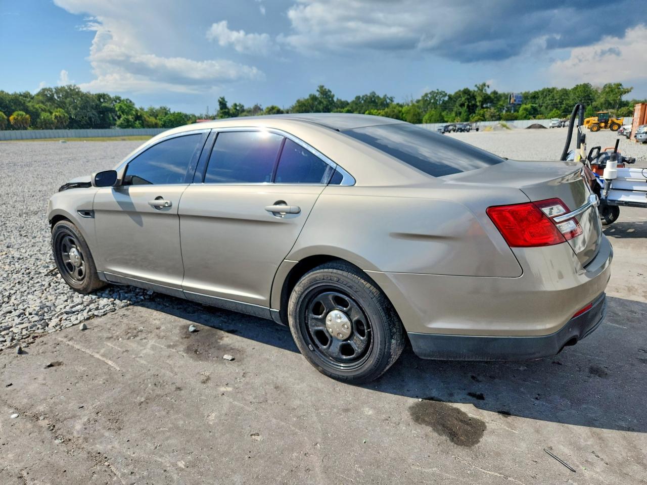 2014 Ford Taurus Police Interceptor Gray vin: 1FAHP2MK7EG131663