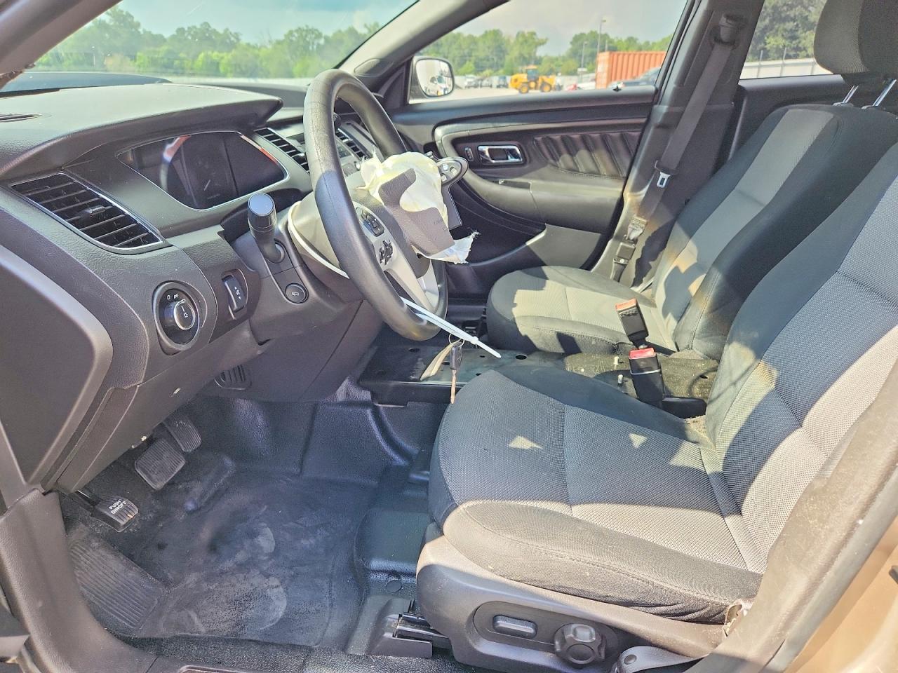 2014 Ford Taurus Police Interceptor Gray vin: 1FAHP2MK7EG131663