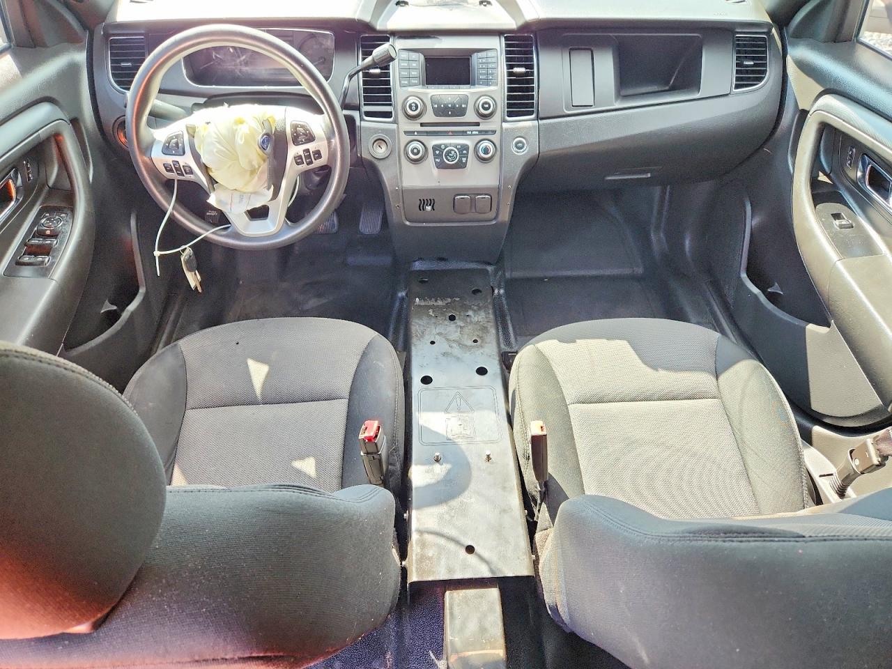 2014 Ford Taurus Police Interceptor Gray vin: 1FAHP2MK7EG131663