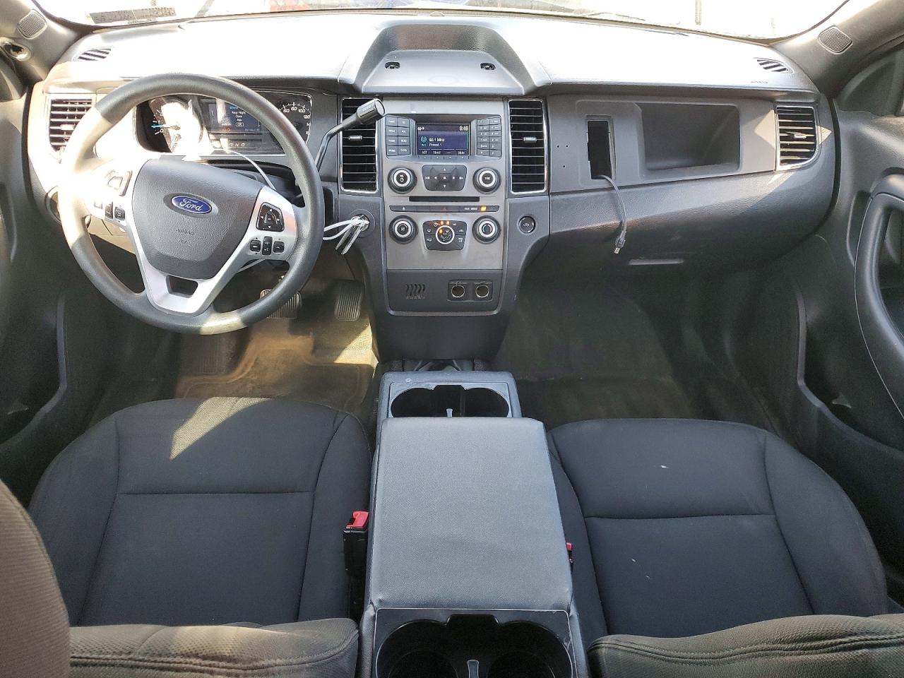 2015 Ford Taurus Police Interceptor Белый vin: 1FAHP2MK7FG203690