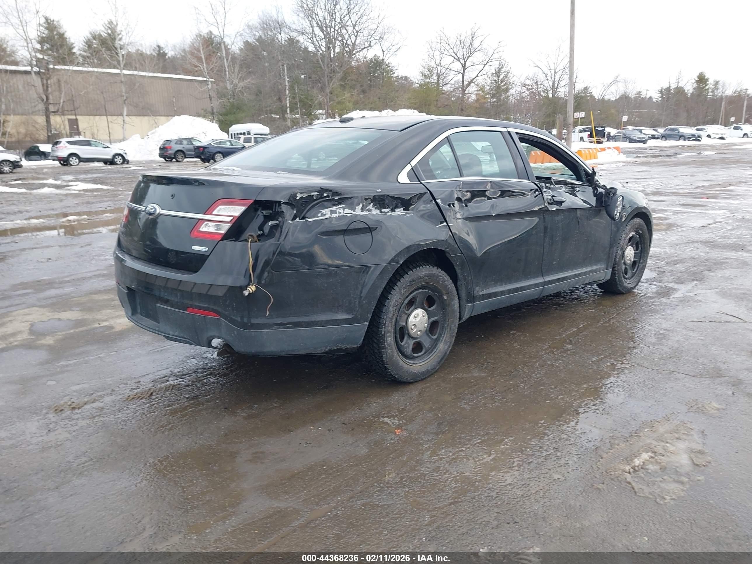 2014 Ford Police Interceptor   Black vin: 1FAHP2MK8EG185697