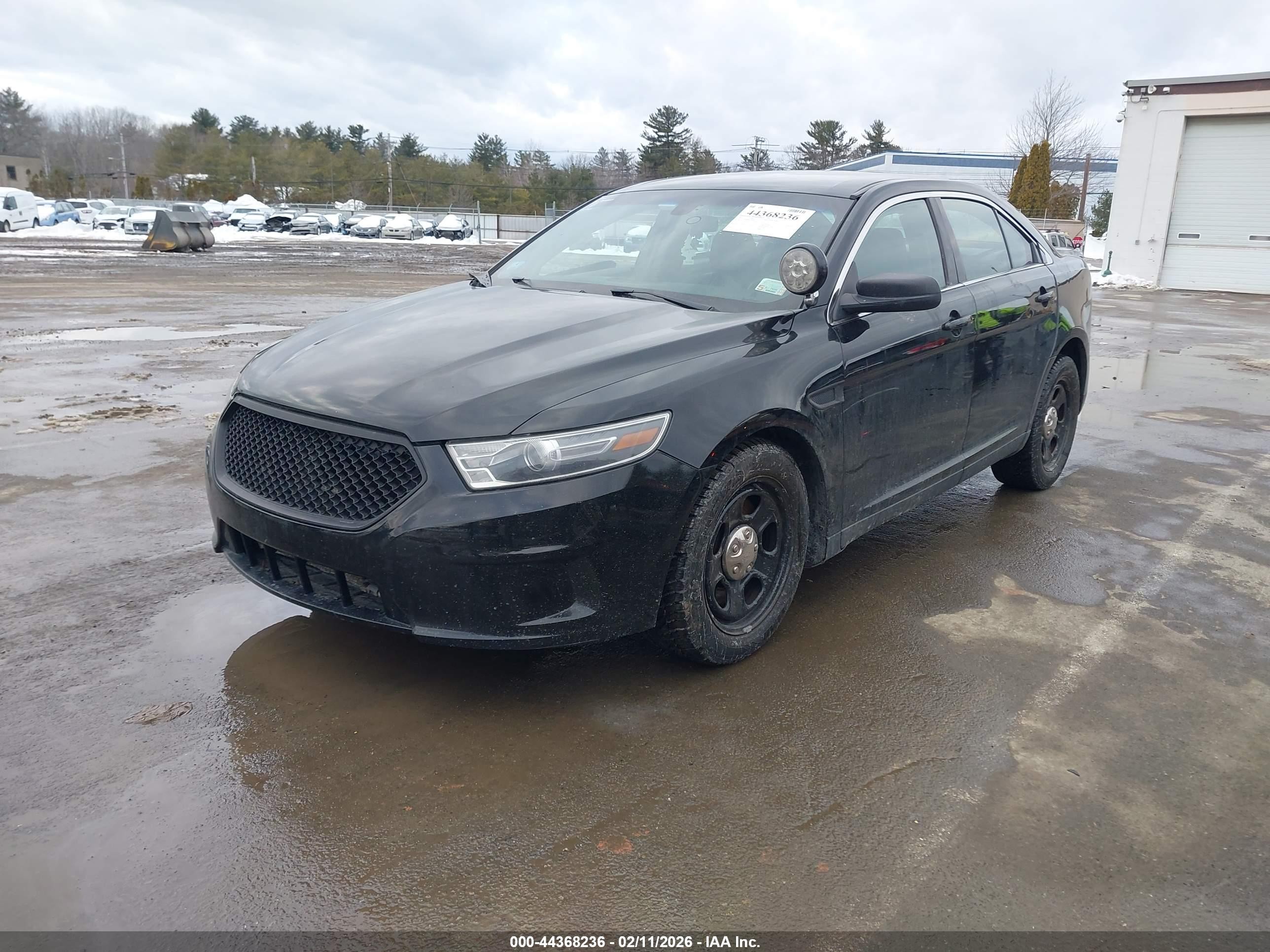 2014 Ford Police Interceptor   Black vin: 1FAHP2MK8EG185697