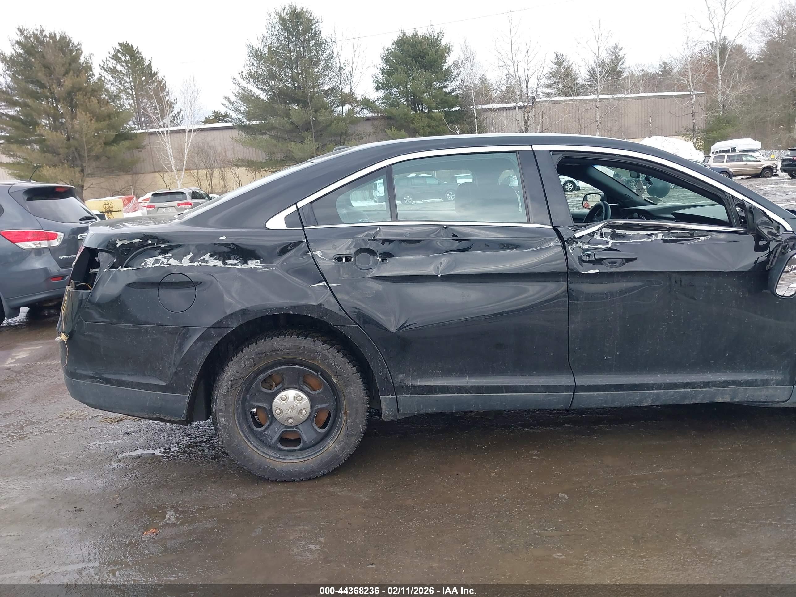 2014 Ford Police Interceptor   Black vin: 1FAHP2MK8EG185697