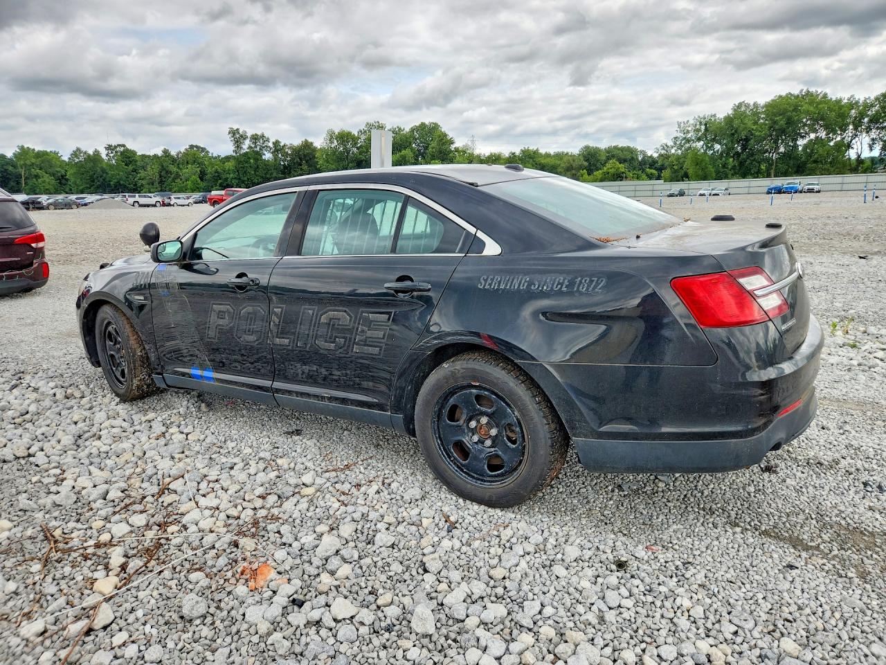 2014 Ford Taurus Police Interceptor Black vin: 1FAHP2MK8EG185814